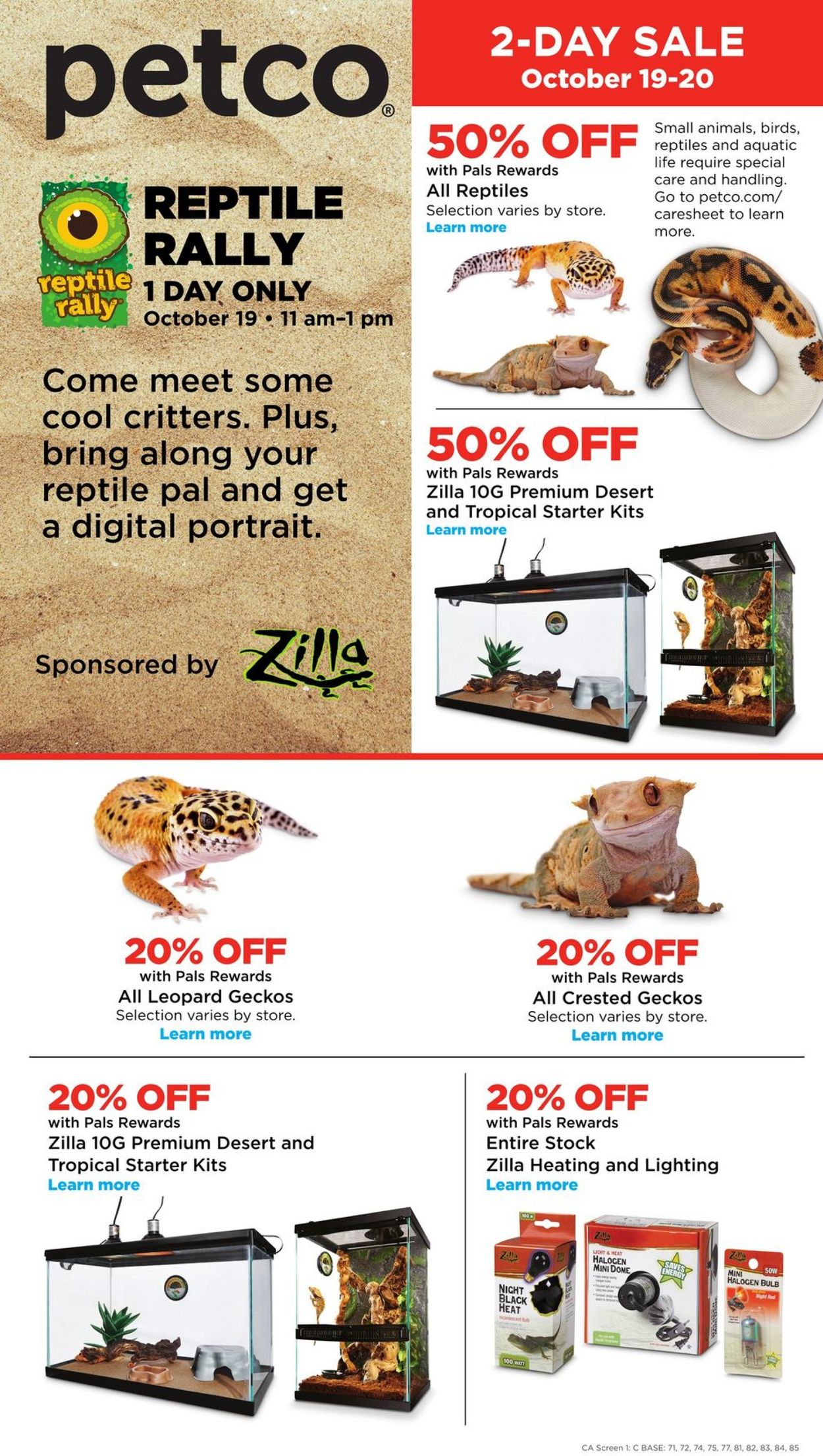 Petco Ad from 09/29/2019
