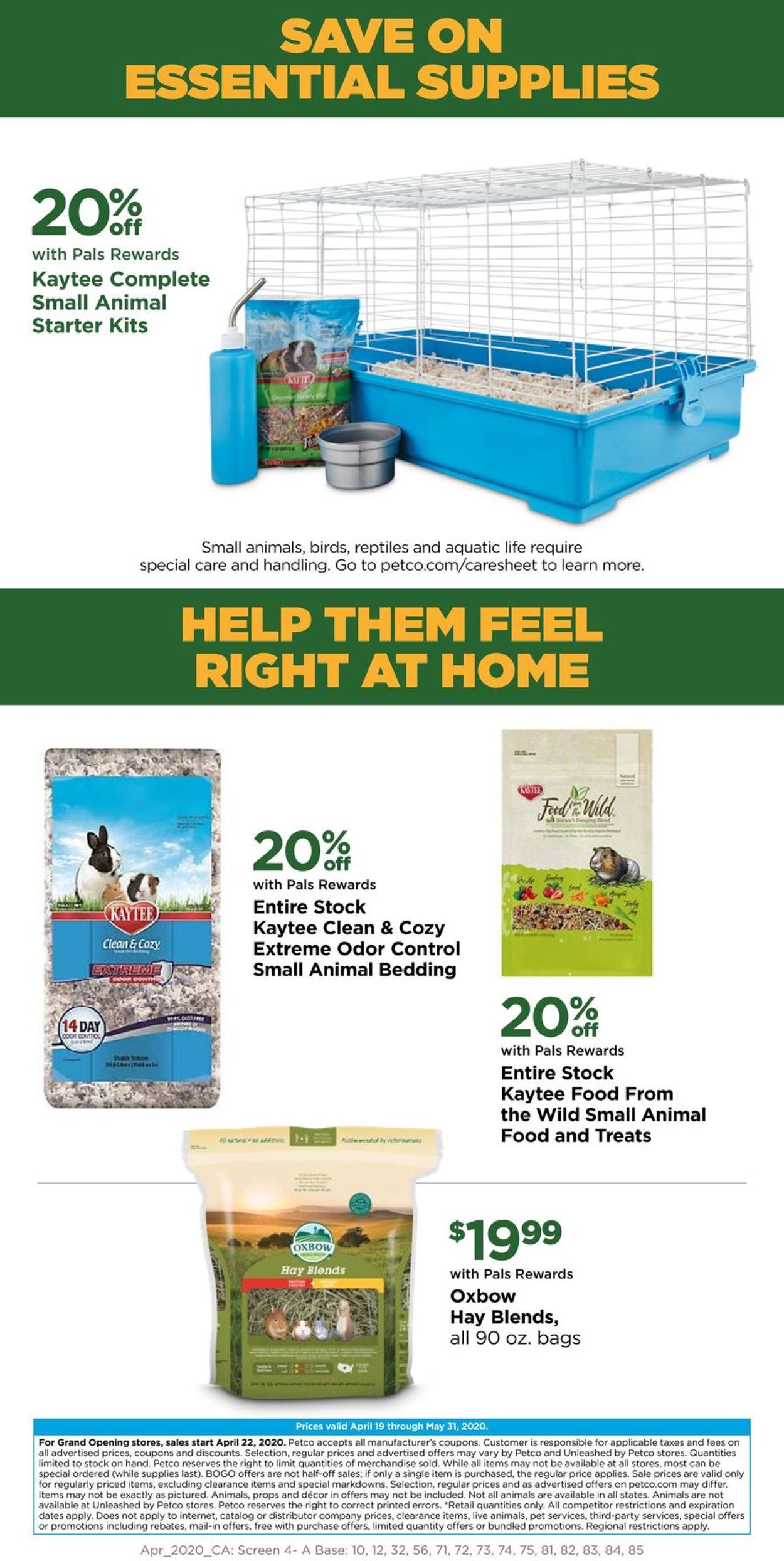 Petco Ad from 05/24/2020