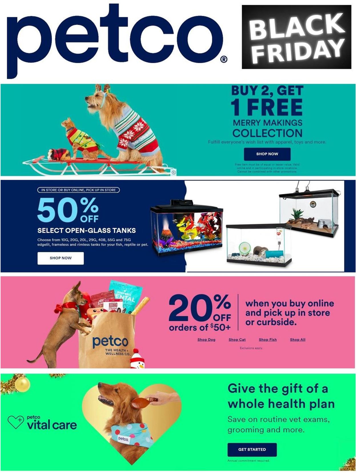 Petco Ad from 11/16/2021