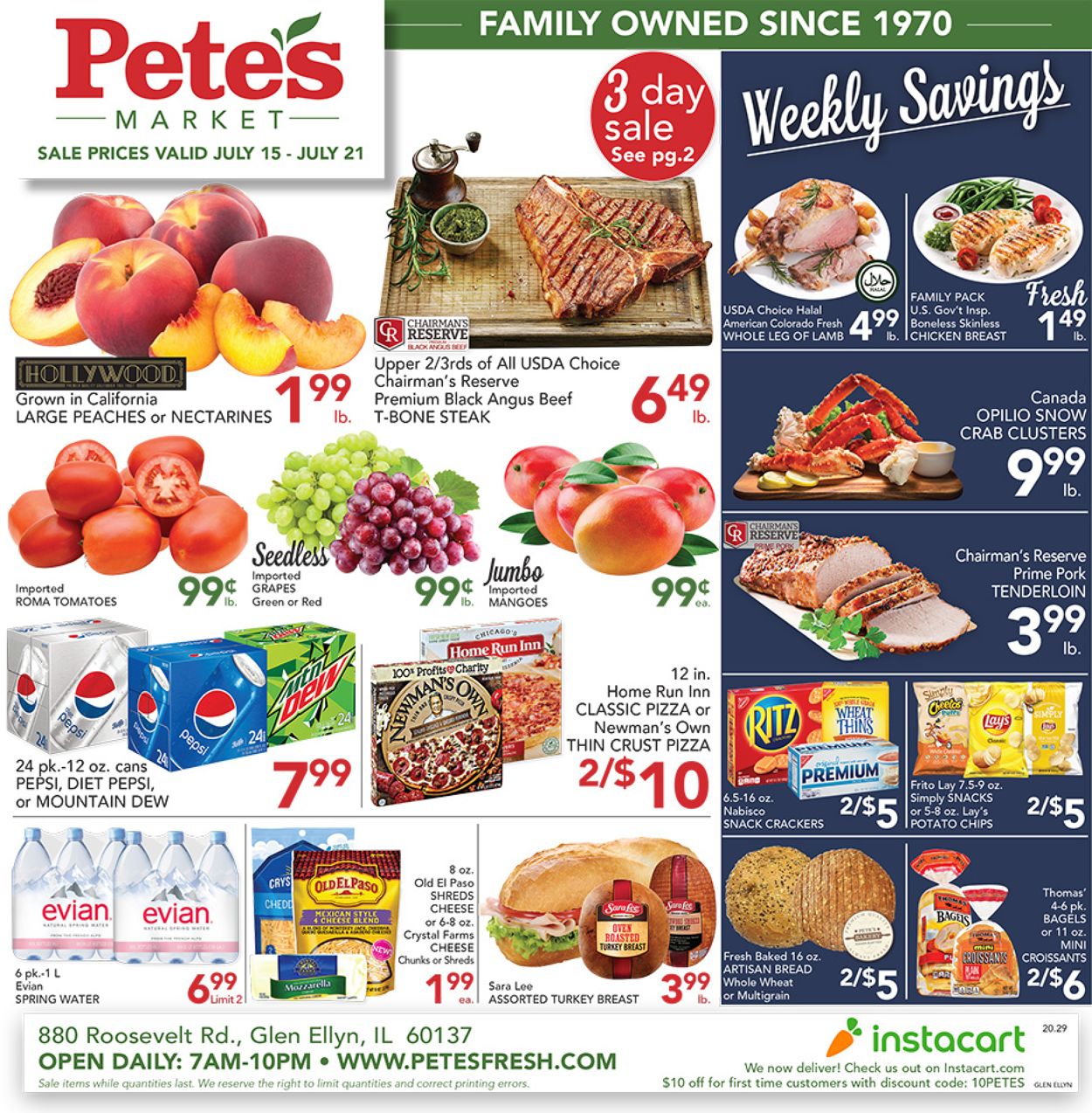 Pete's Fresh Market Ad from 07/15/2020