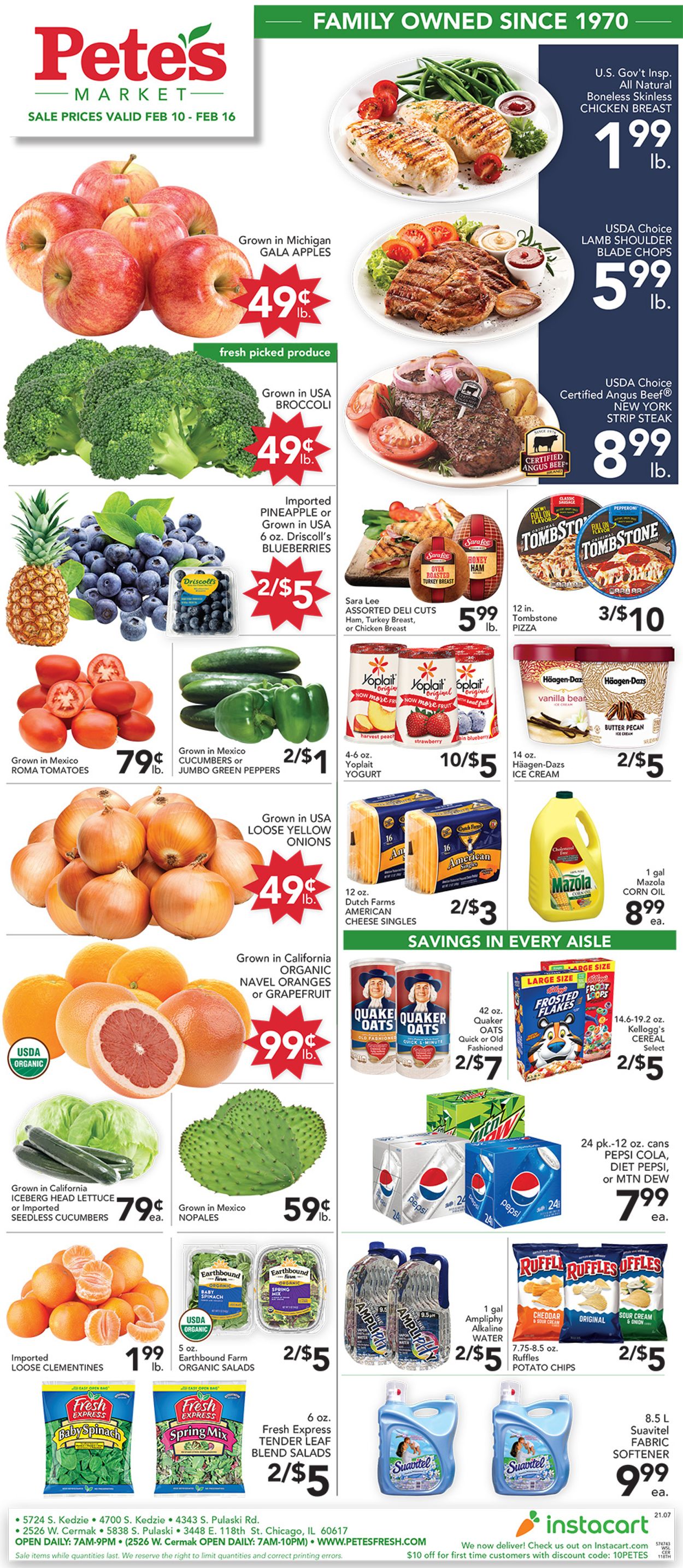 Pete's Fresh Market Ad from 02/10/2021