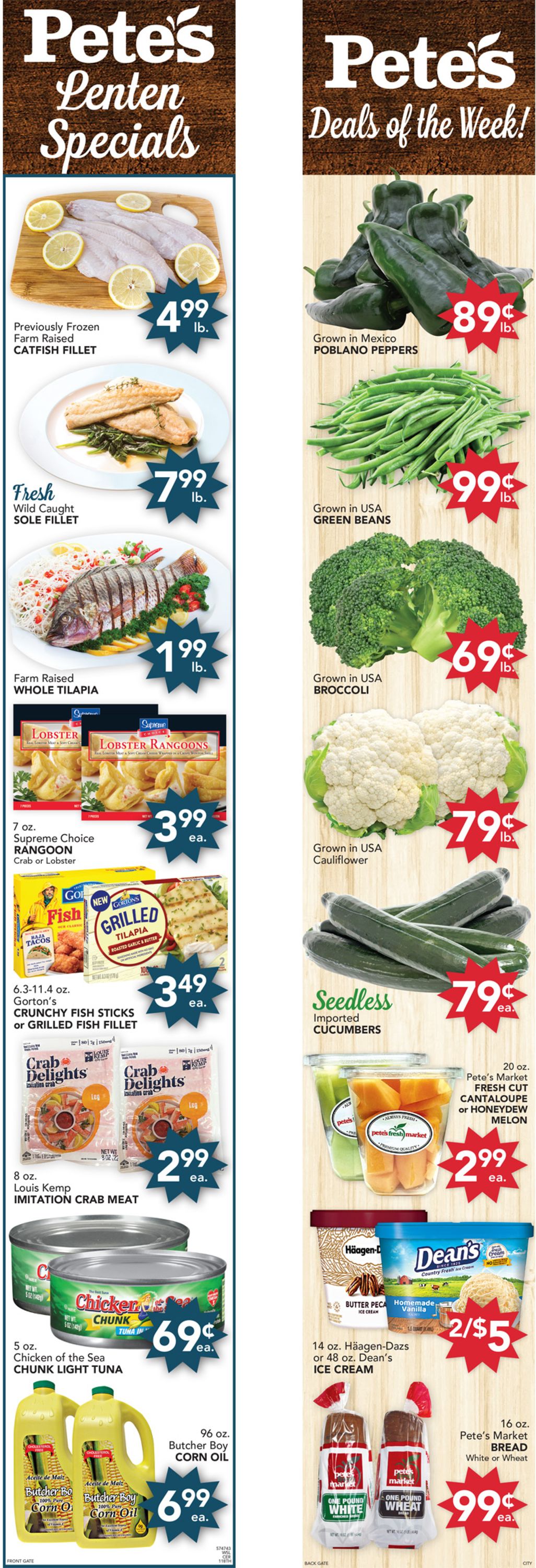 Pete's Fresh Market Ad from 03/03/2021