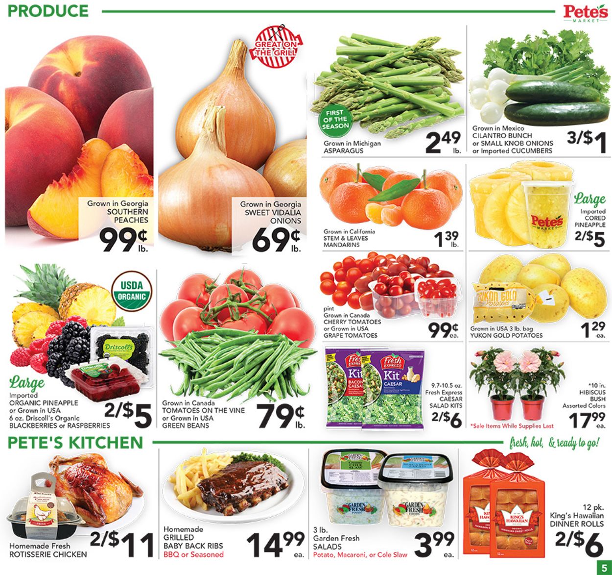 Pete's Fresh Market Ad from 05/26/2021
