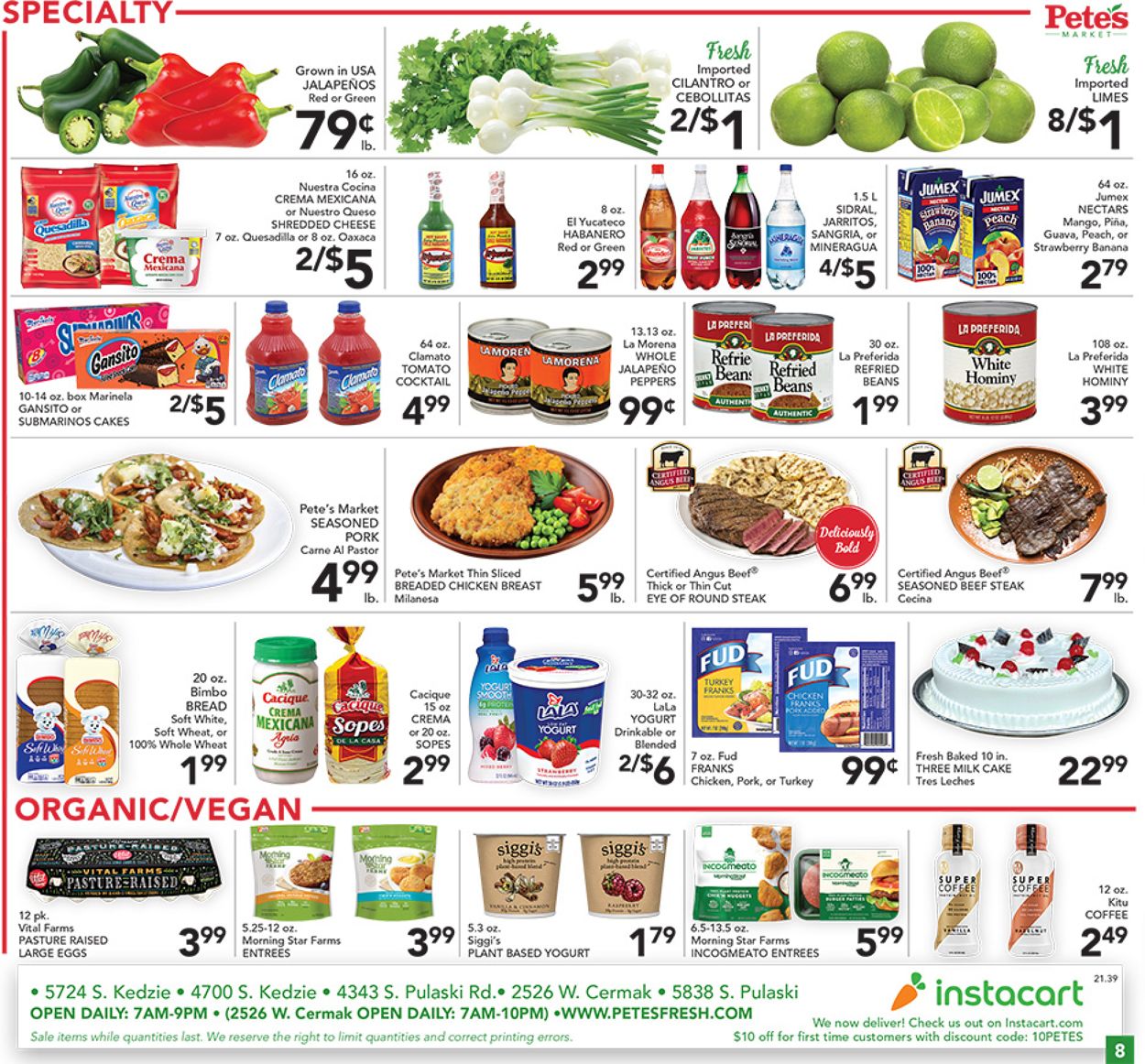 Pete's Fresh Market Ad from 09/22/2021