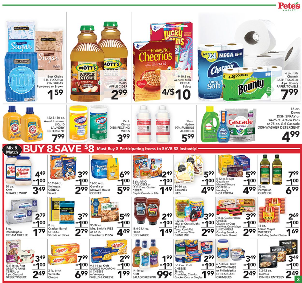Pete's Fresh Market Ad from 09/29/2021