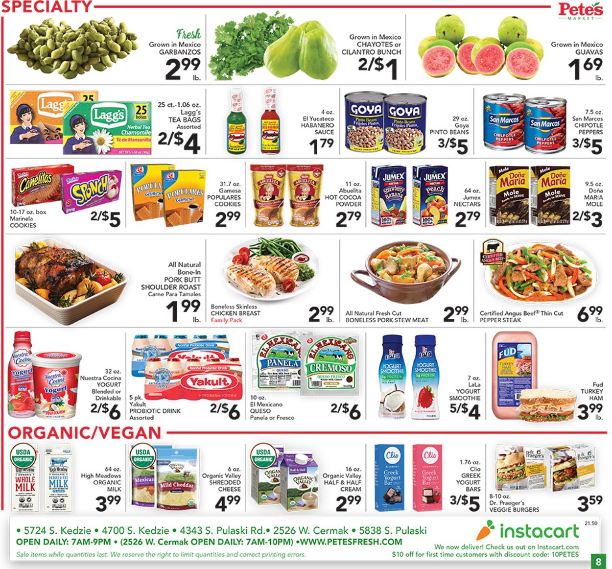 Pete's Fresh Market Ad from 12/08/2021