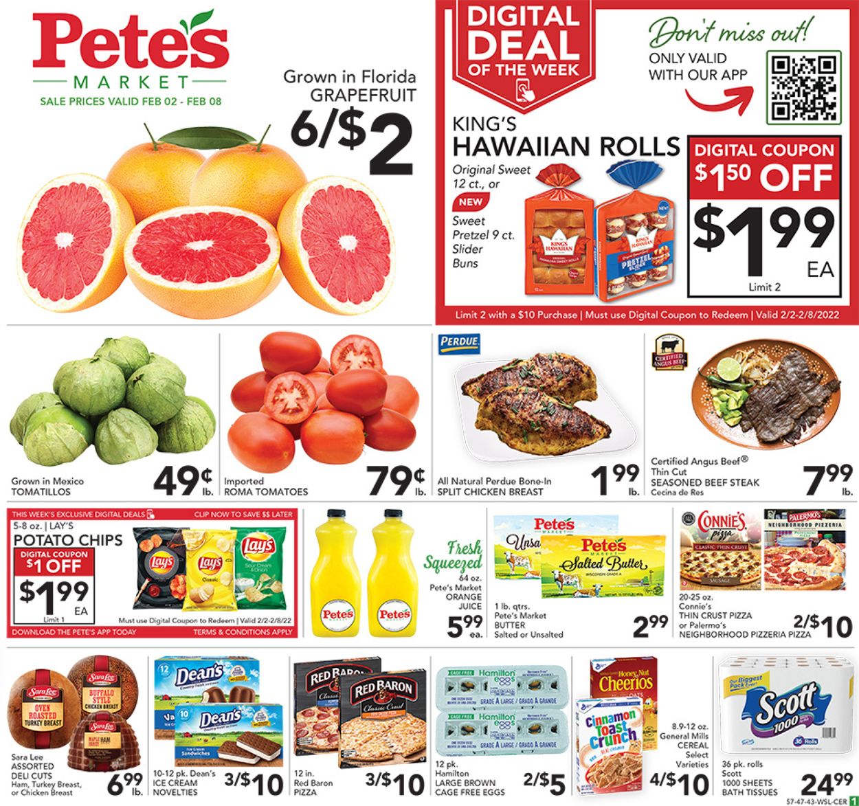 Pete's Fresh Market Ad from 02/02/2022