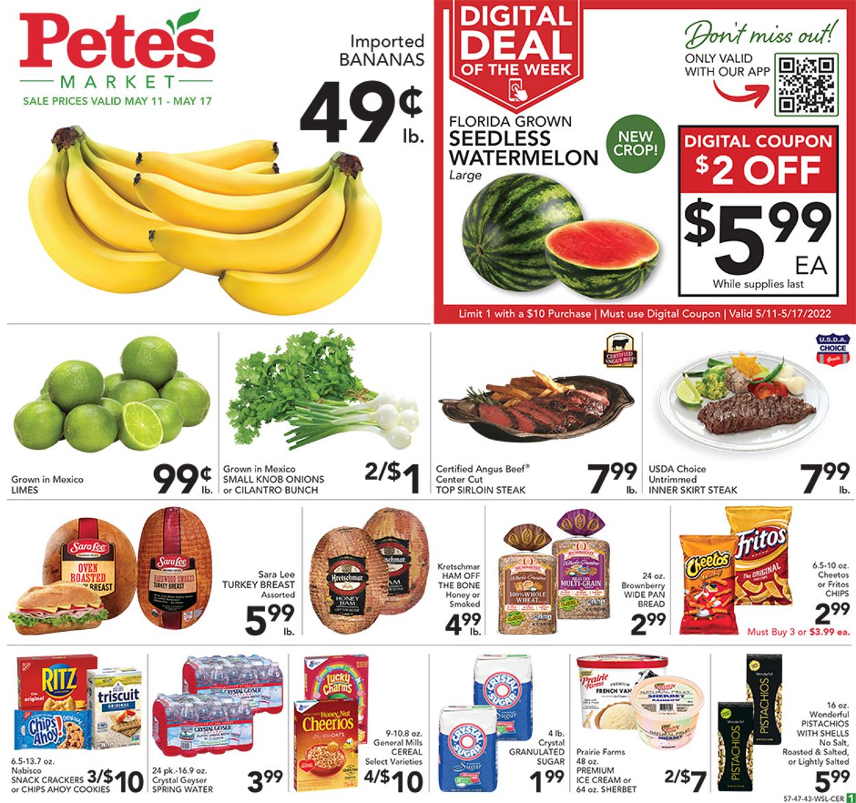 Pete's Fresh Market Ad from 05/11/2022