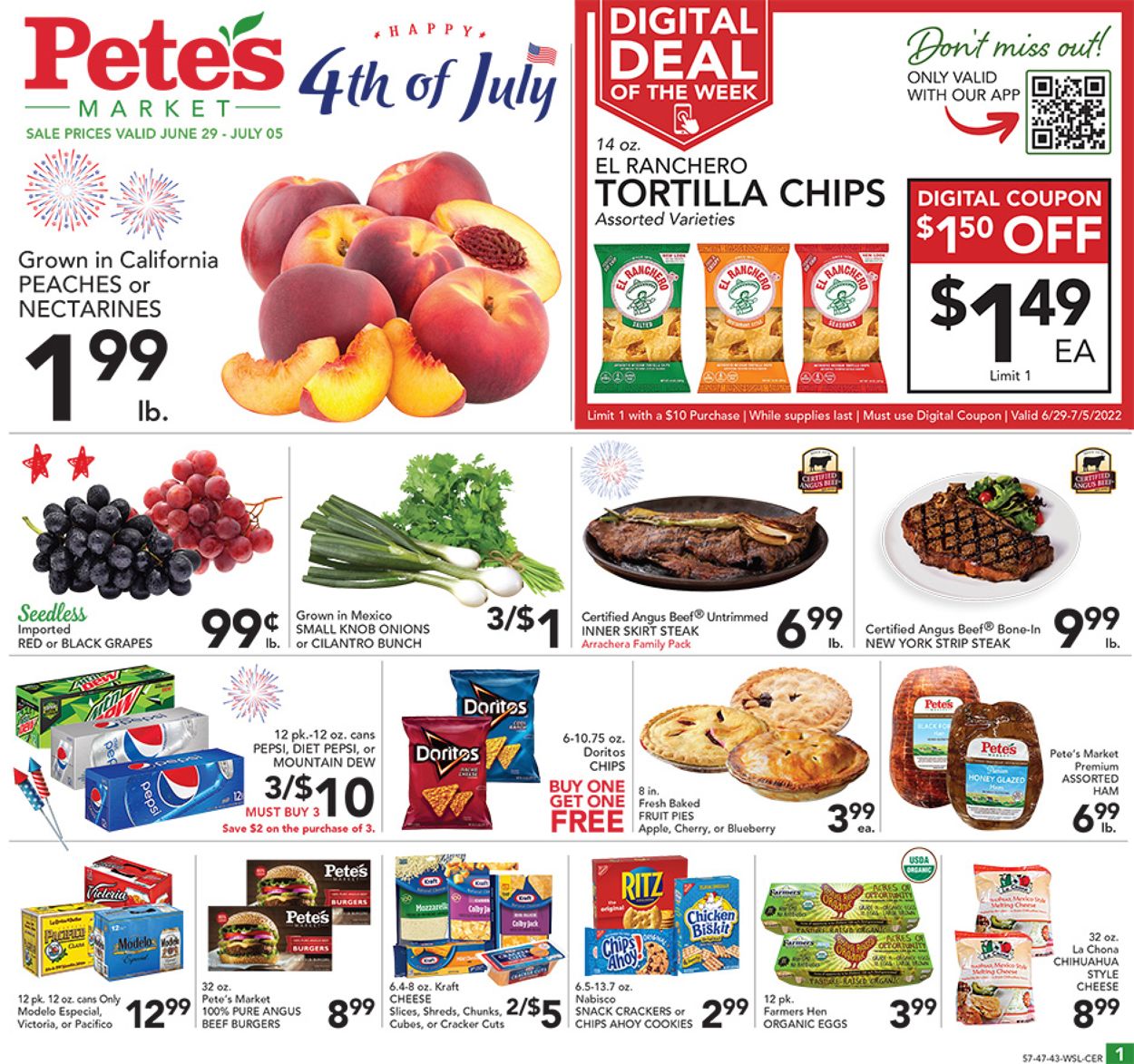 Pete's Fresh Market Ad from 06/29/2022