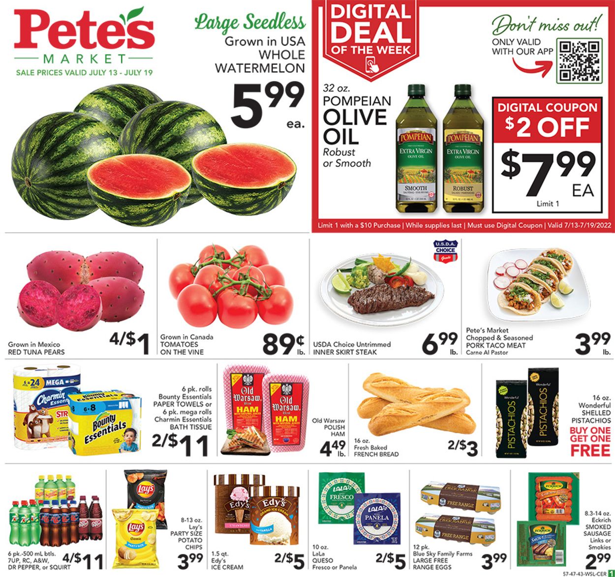 Pete's Fresh Market Ad from 07/13/2022