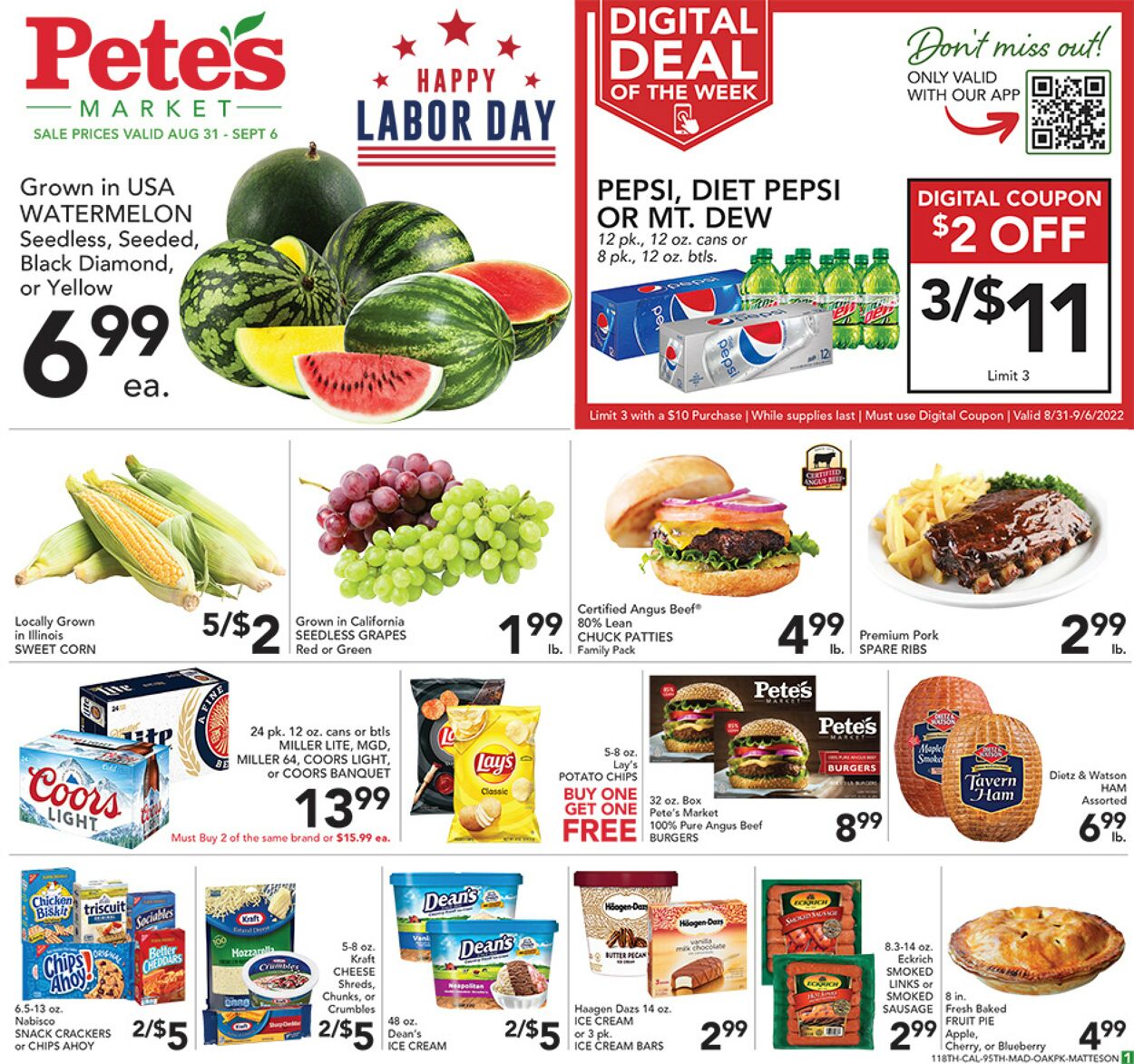 Pete's Fresh Market Ad from 08/31/2022