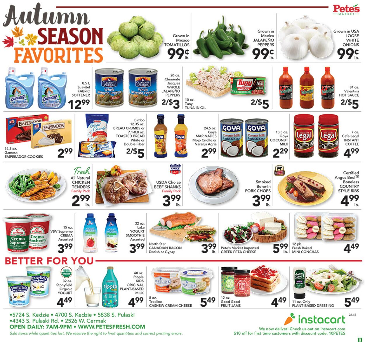 Pete's Fresh Market Ad from 11/25/2022
