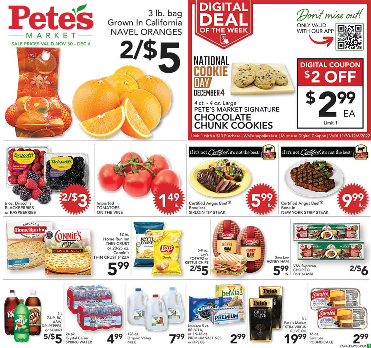 Pete's Fresh Market Ad from 11/30/2022
