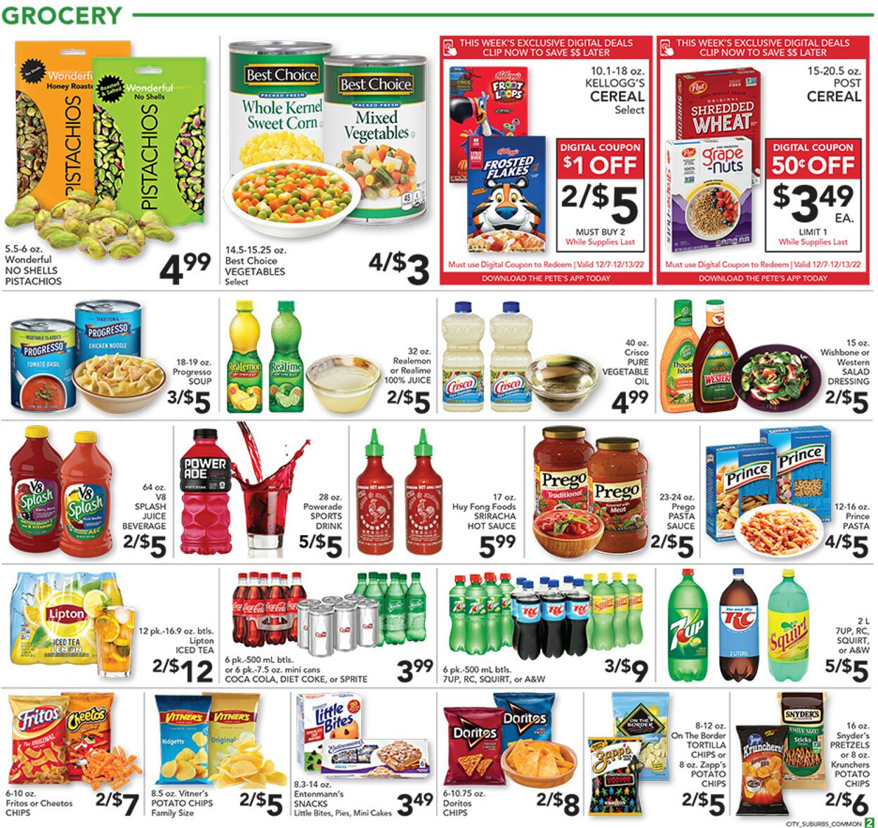 Pete's Fresh Market Ad from 12/07/2022