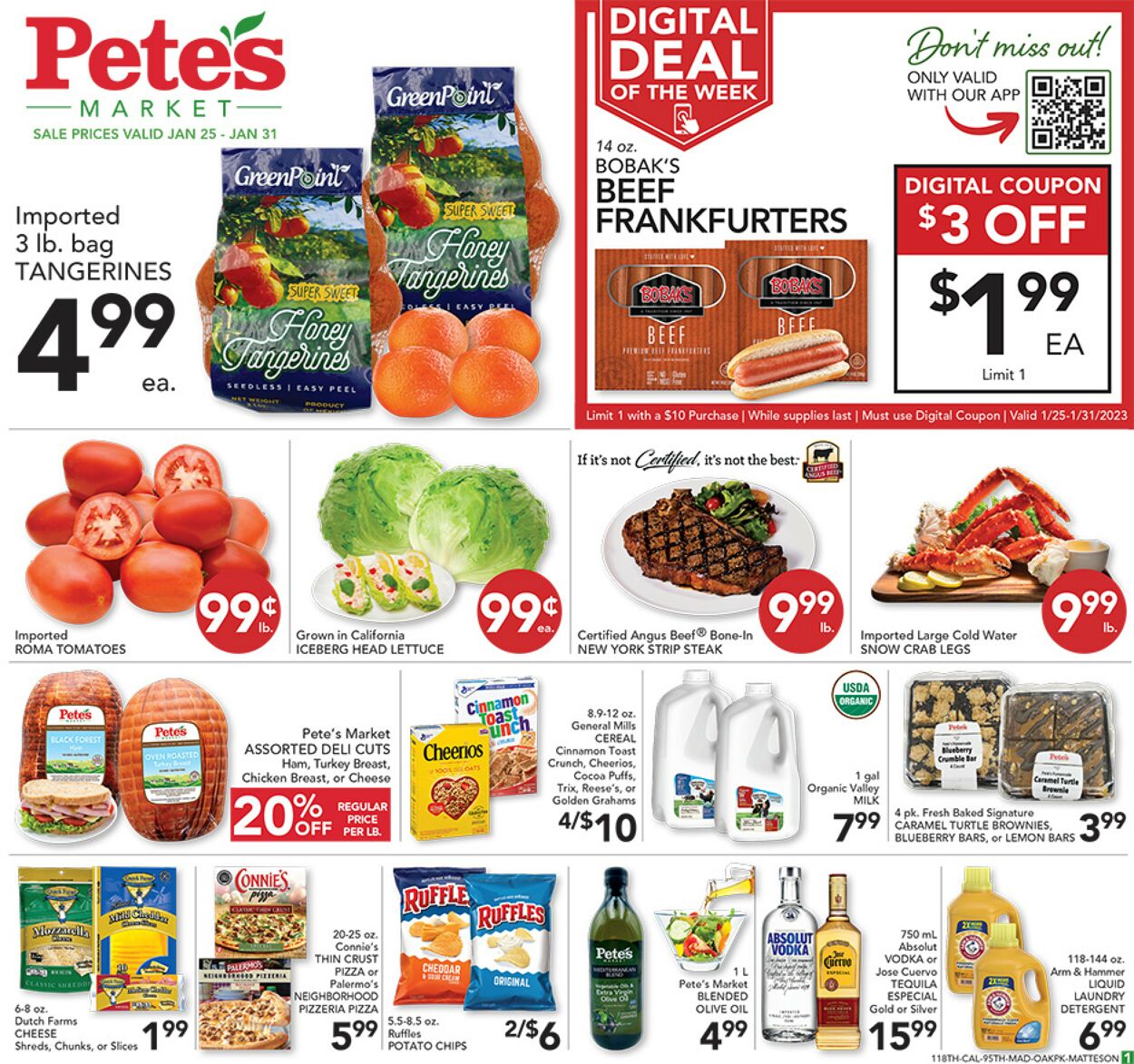 Pete's Fresh Market Ad from 01/25/2023