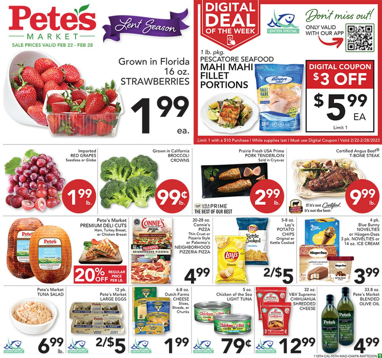 Pete's Fresh Market Ad from 02/22/2023