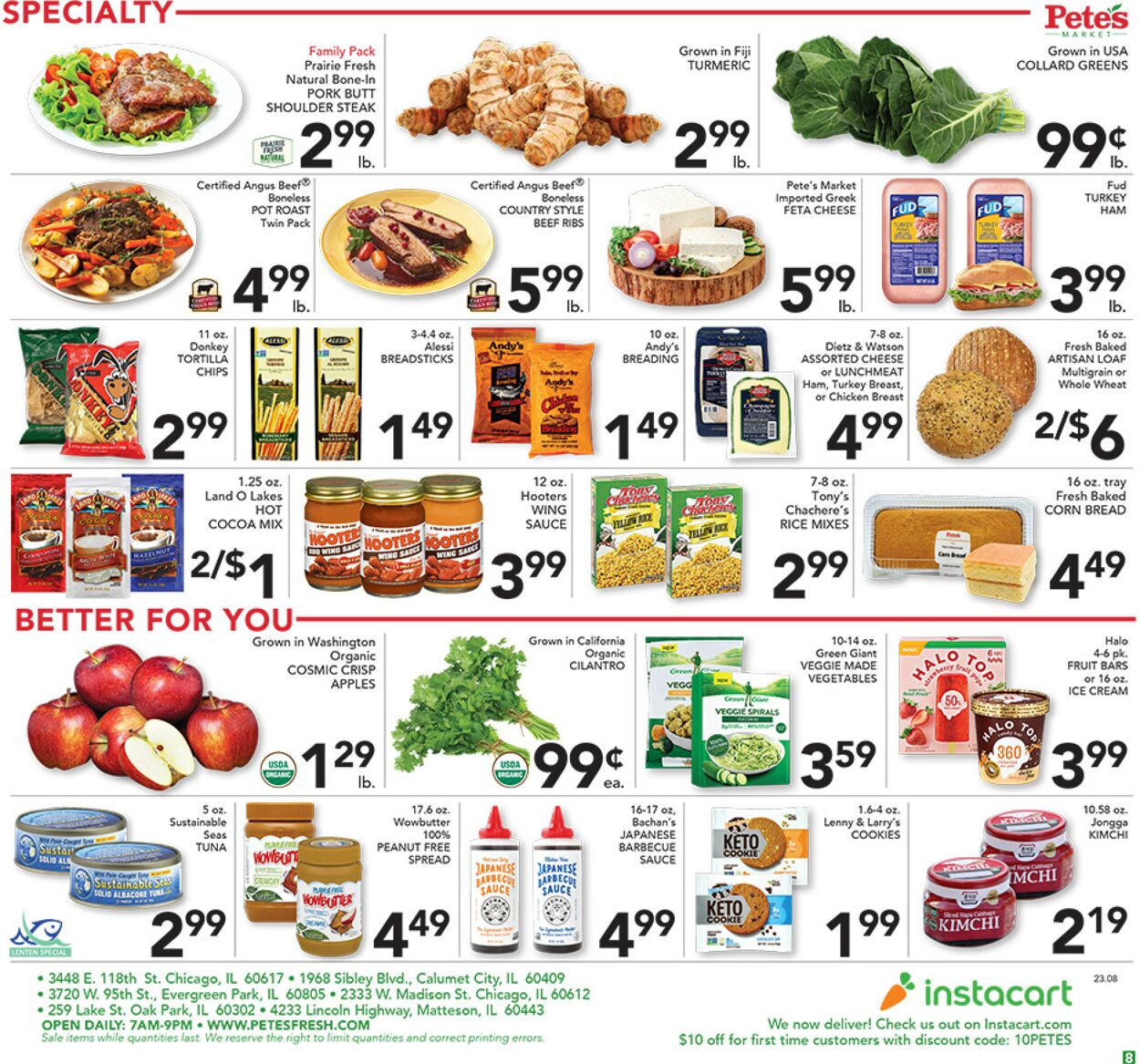 Pete's Fresh Market Ad from 02/22/2023