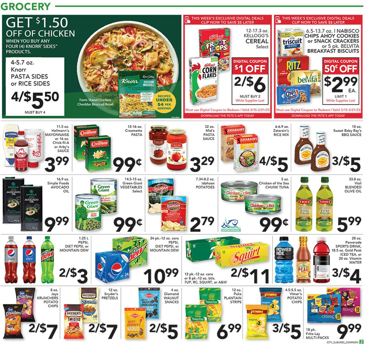 Pete's Fresh Market Ad from 03/15/2023