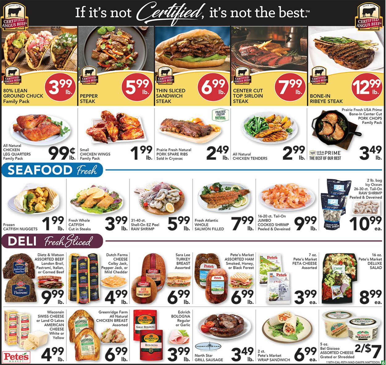 Pete's Fresh Market Ad from 07/12/2023