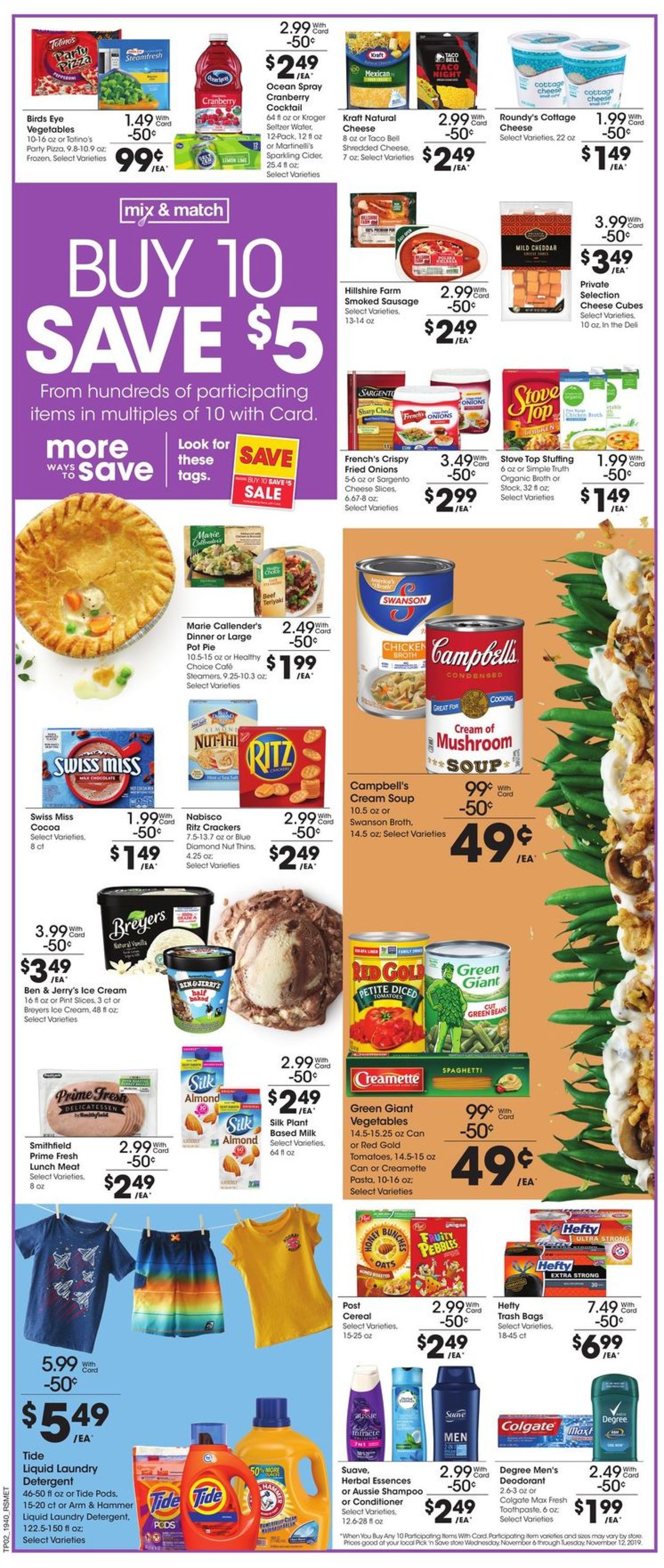 Pick ‘n Save Ad from 11/06/2019