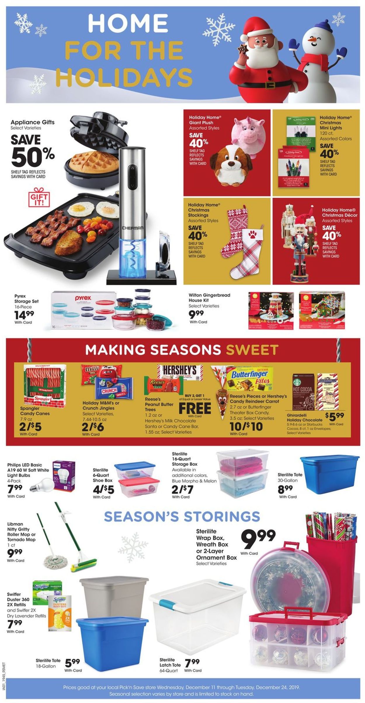 Pick ‘n Save Ad from 12/11/2019