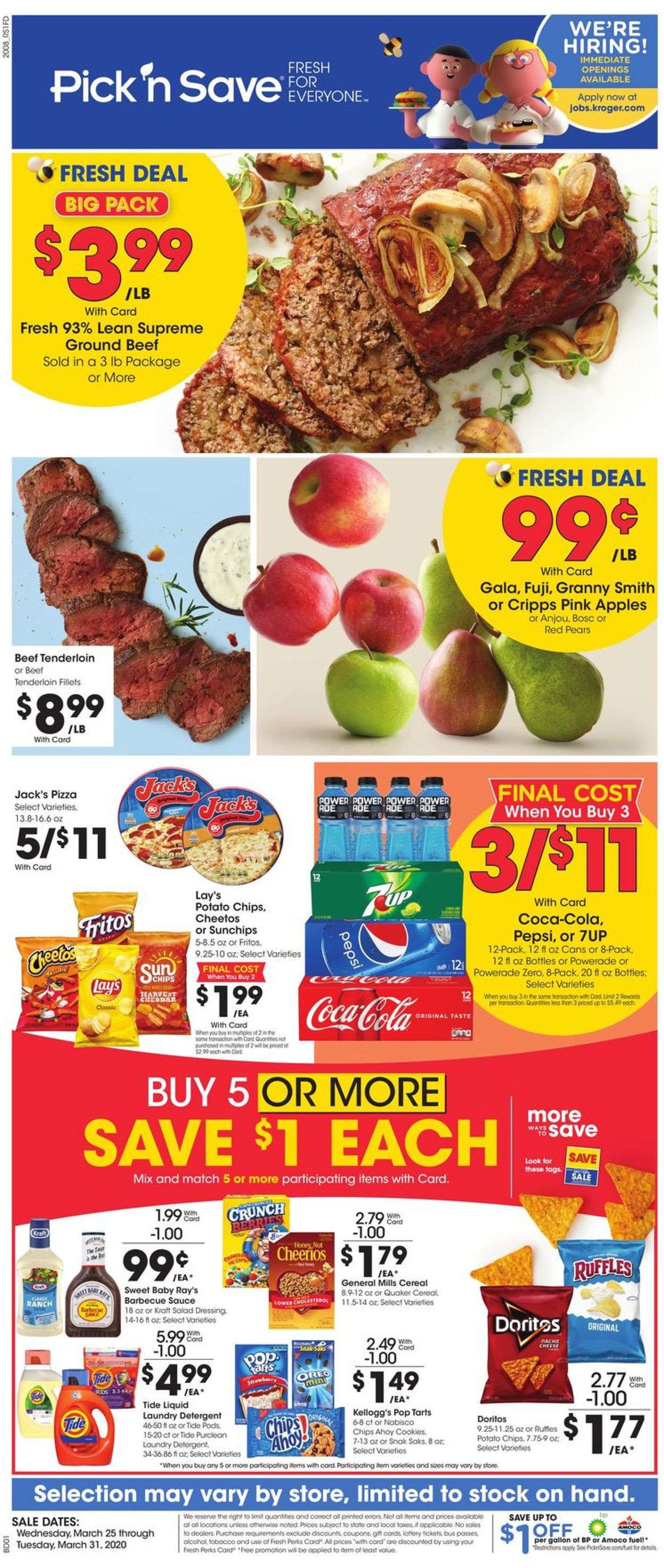 Pick ‘n Save Ad from 03/25/2020