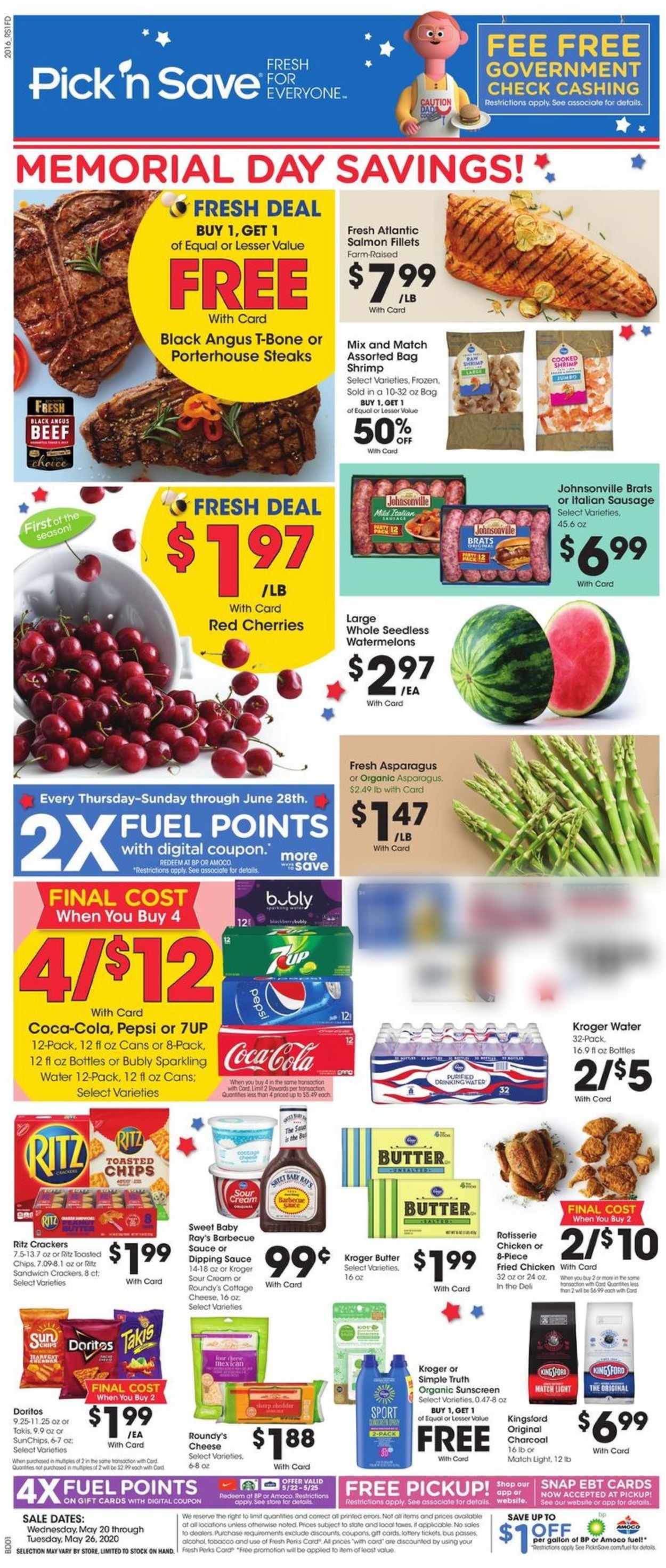 Pick ‘n Save Ad from 05/20/2020