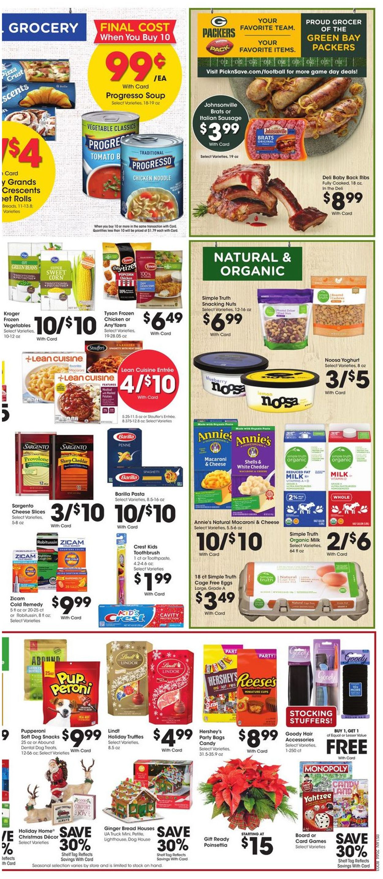 Pick ‘n Save Ad from 12/02/2020
