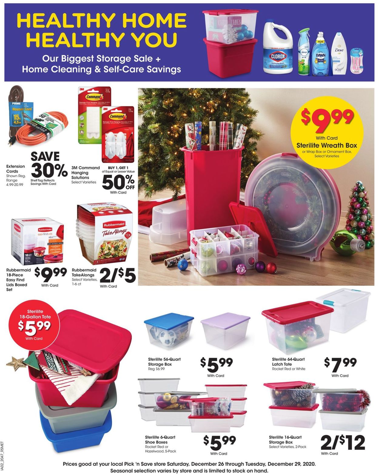 Pick ‘n Save Ad from 12/26/2020