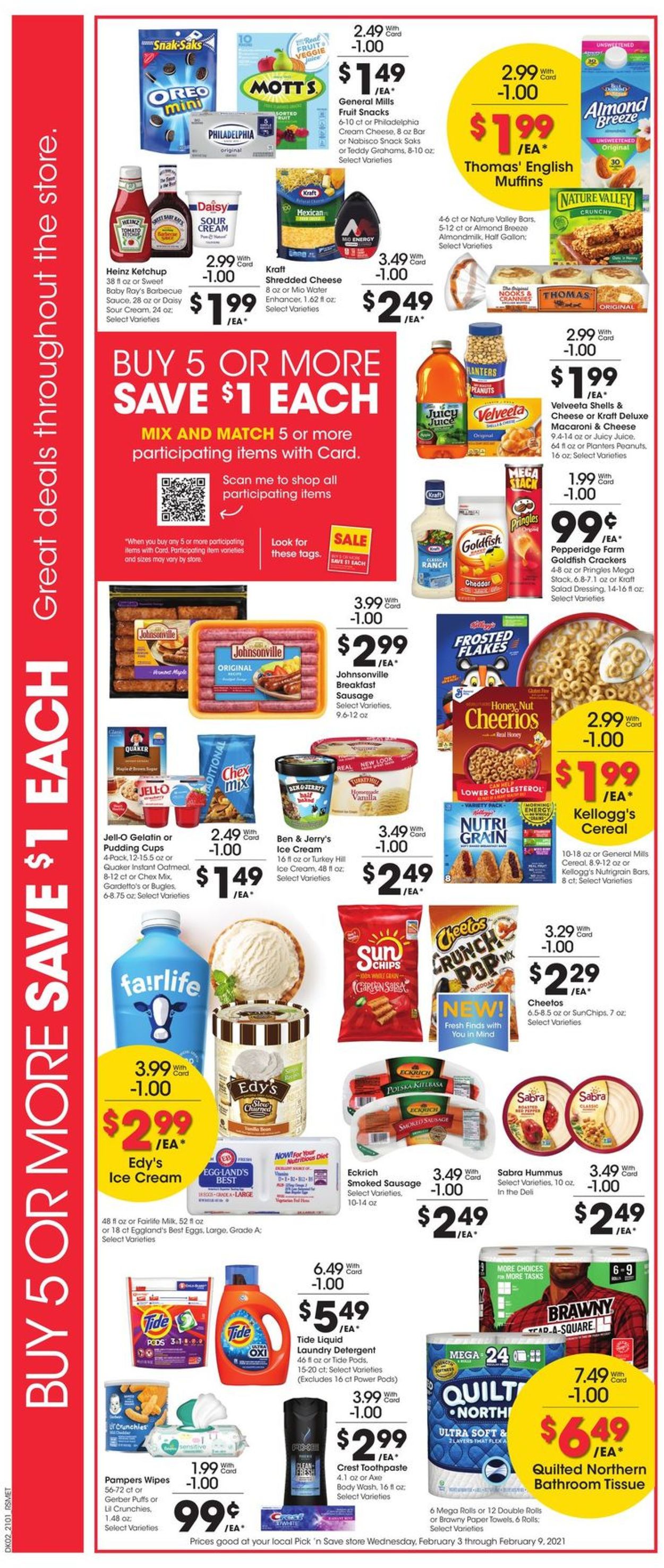 Pick ‘n Save Ad from 02/03/2021