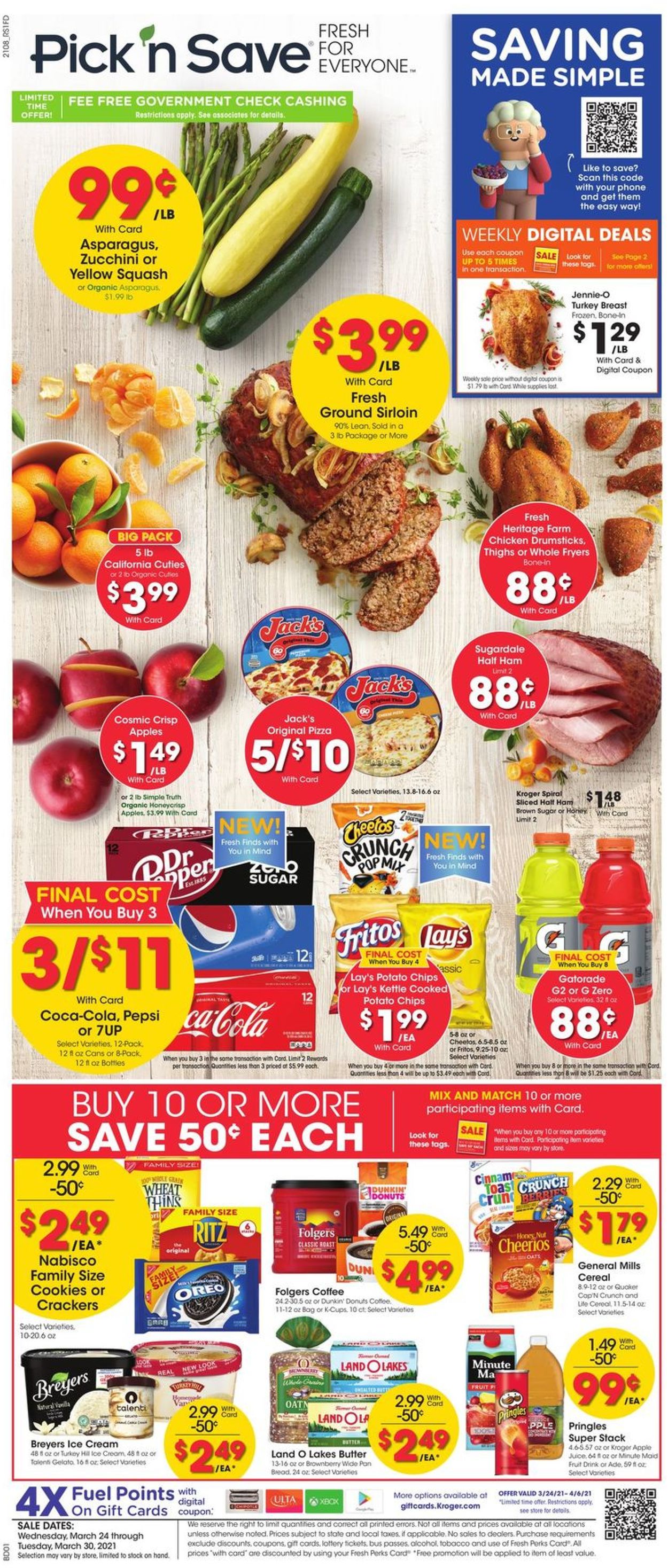 Pick ‘n Save Ad from 03/24/2021