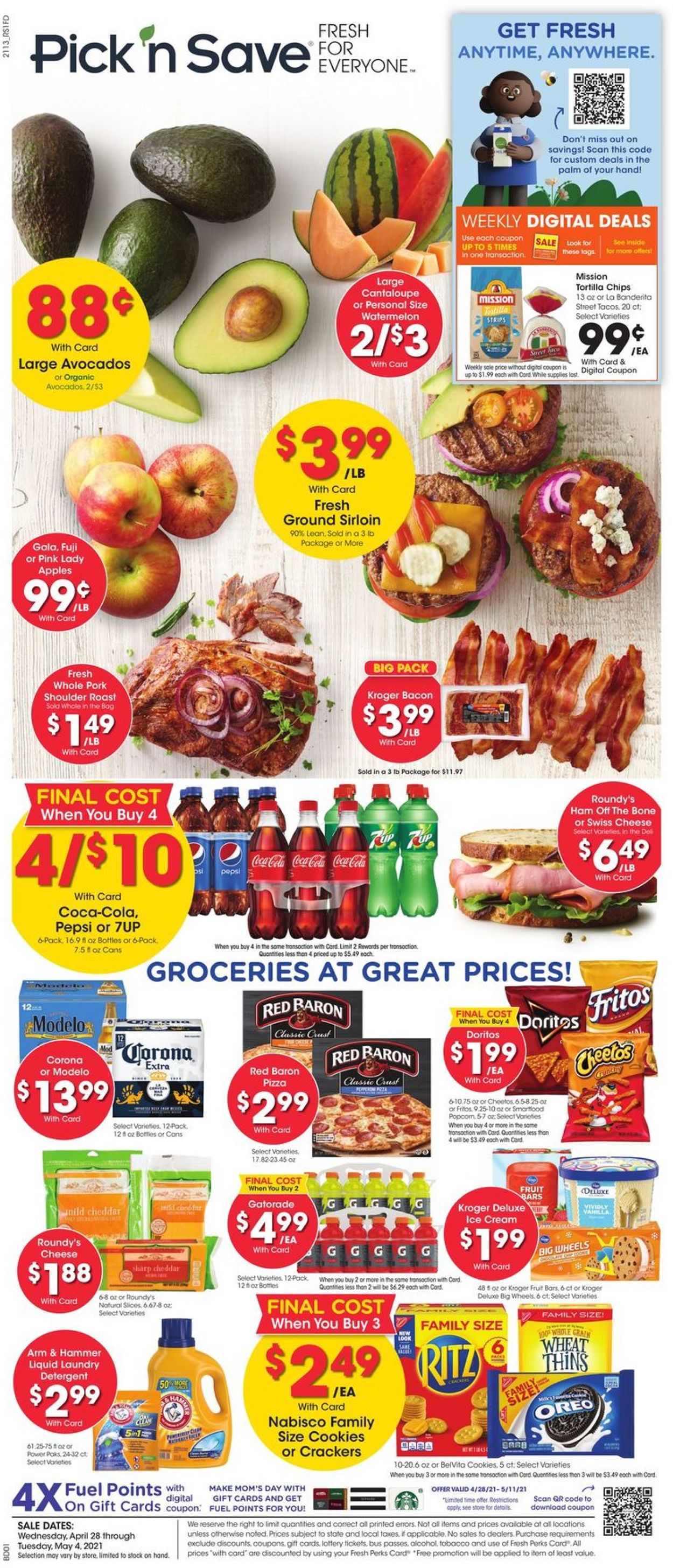 Pick ‘n Save Ad from 04/28/2021