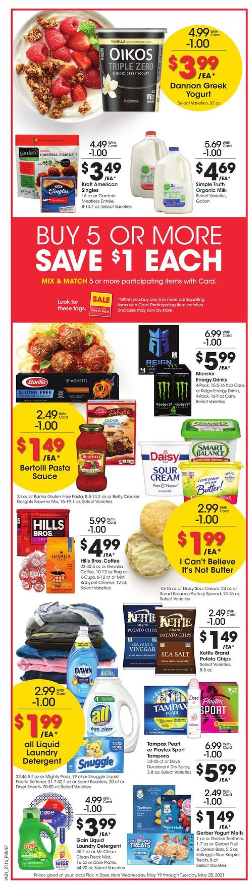 Pick ‘n Save Ad from 05/19/2021