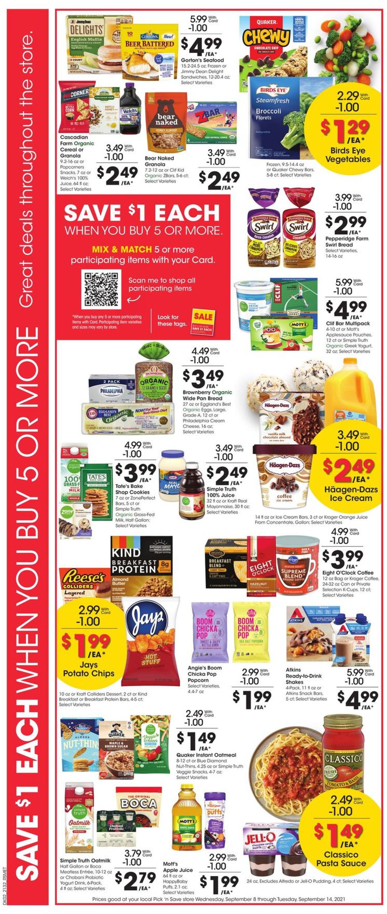 Pick ‘n Save Ad from 09/08/2021