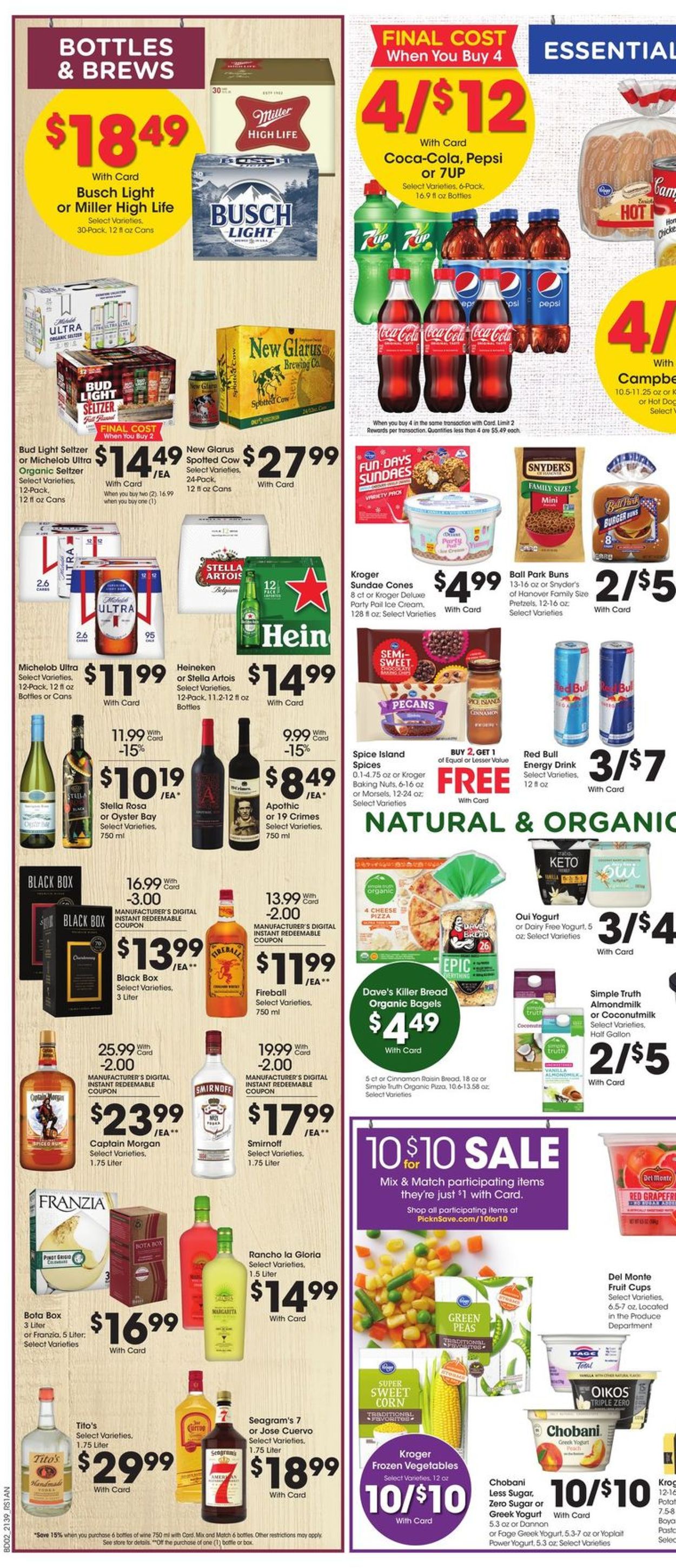 Pick ‘n Save Ad from 10/27/2021