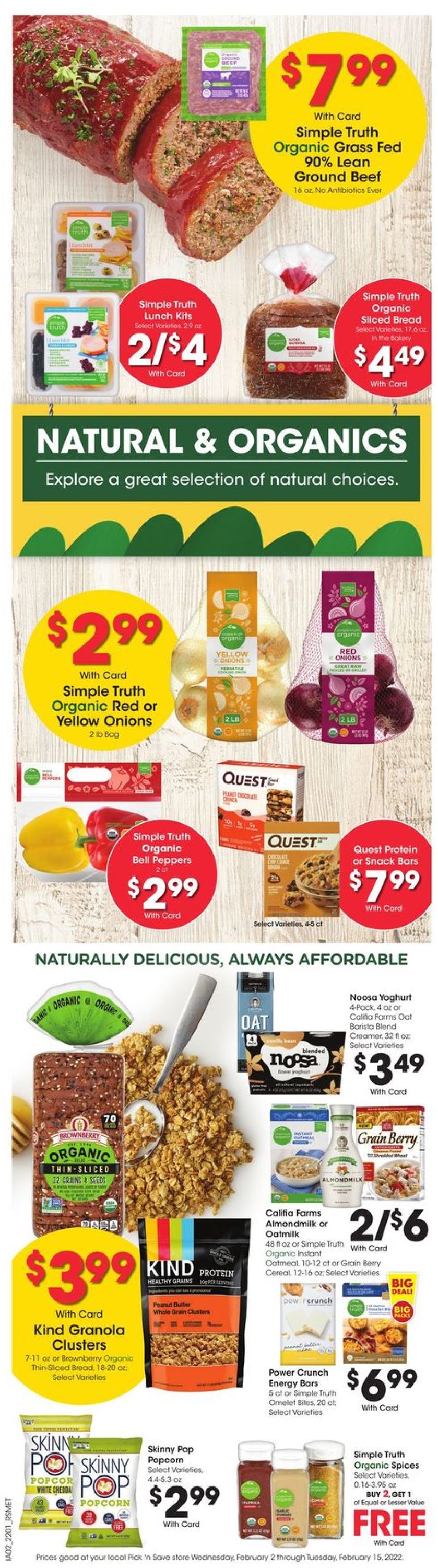 Pick ‘n Save Ad from 02/09/2022