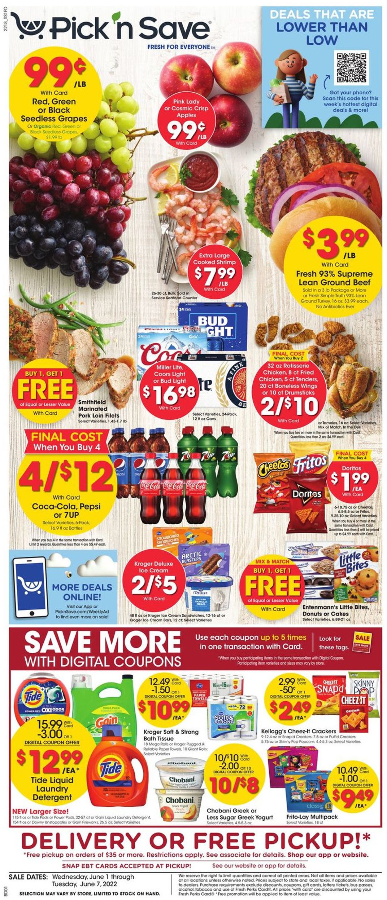 Pick ‘n Save Ad from 06/01/2022