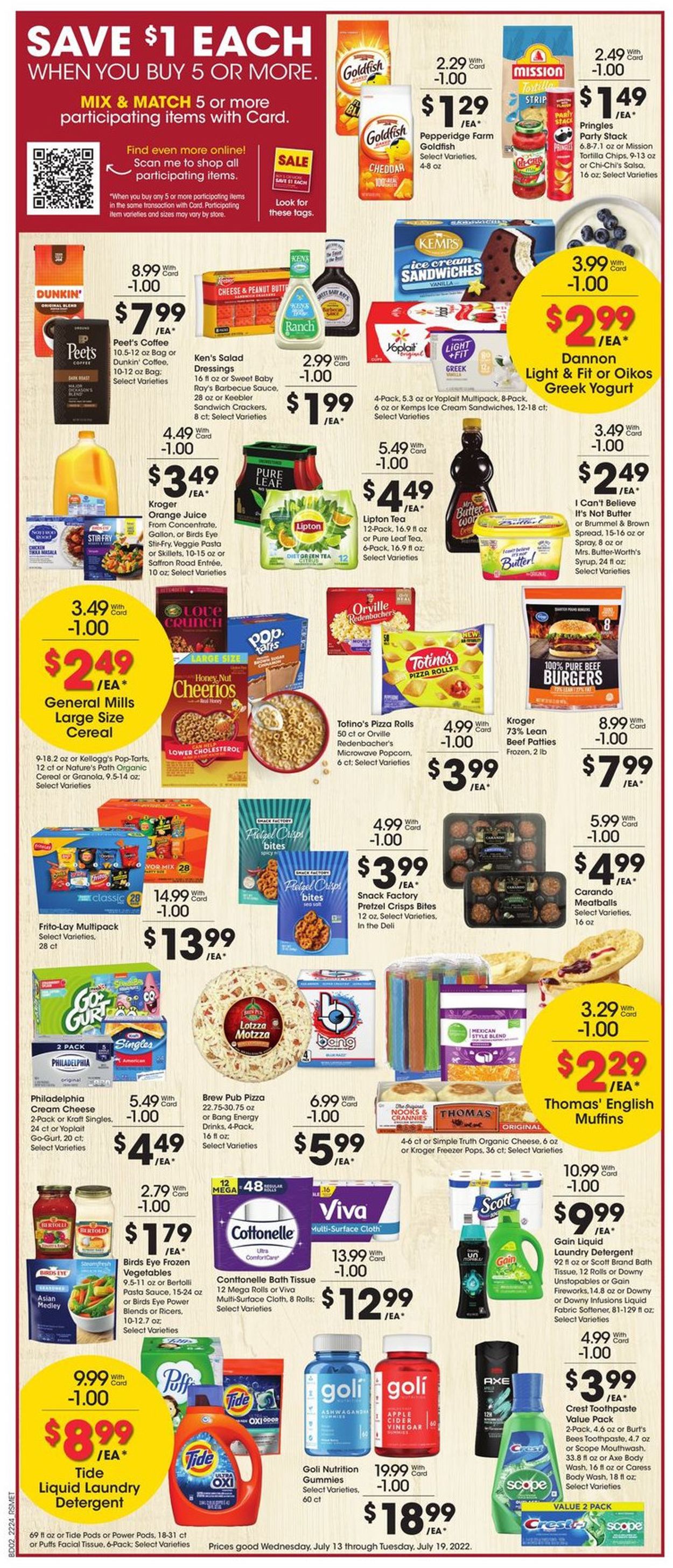 Pick ‘n Save Ad from 07/13/2022