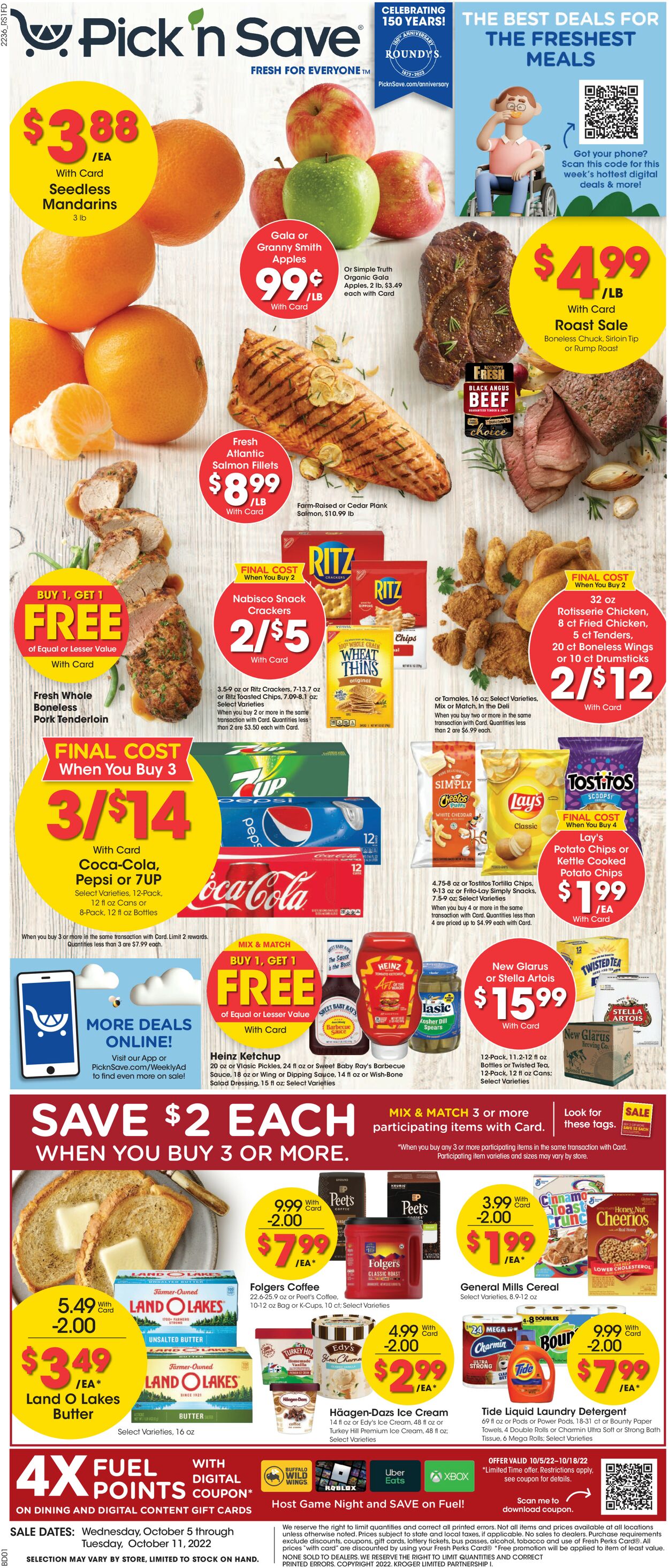 Pick ‘n Save Current weekly ad 10/05 10/11/2022