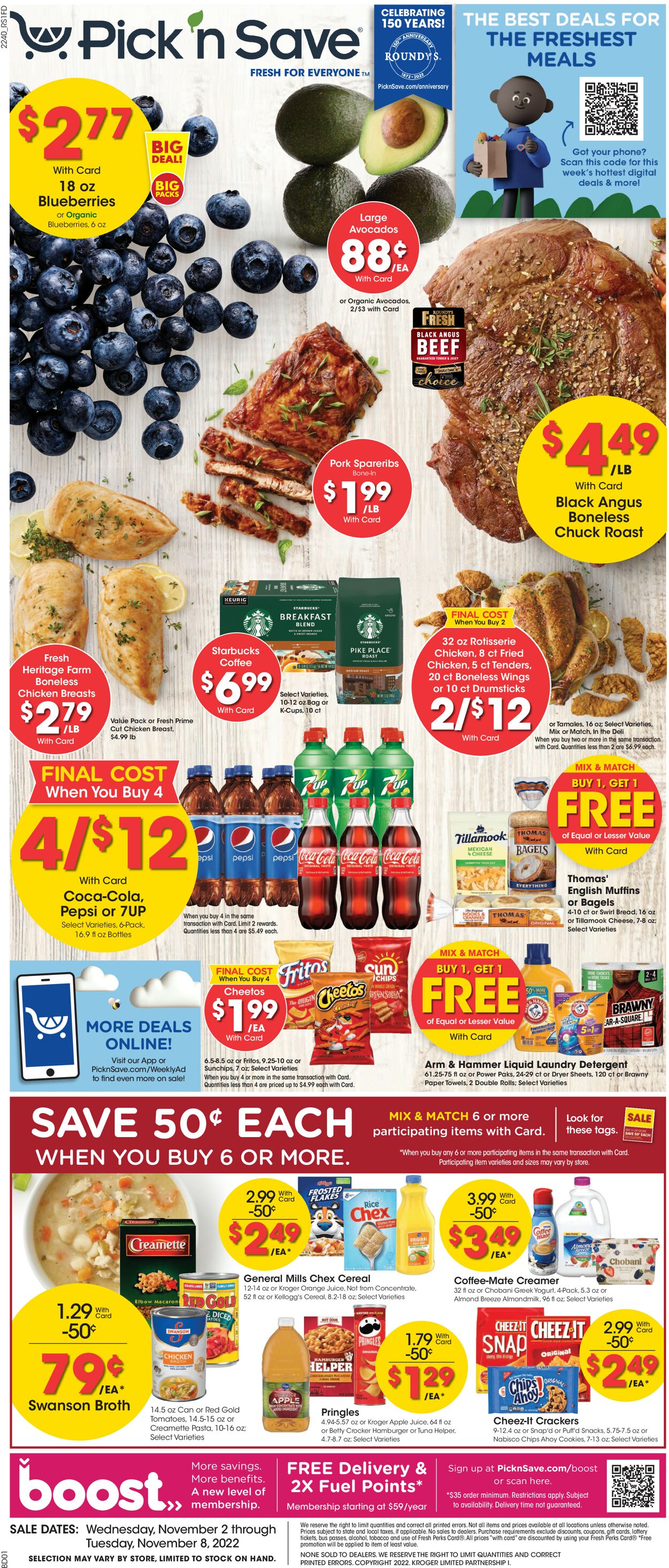Pick ‘n Save Ad from 11/02/2022