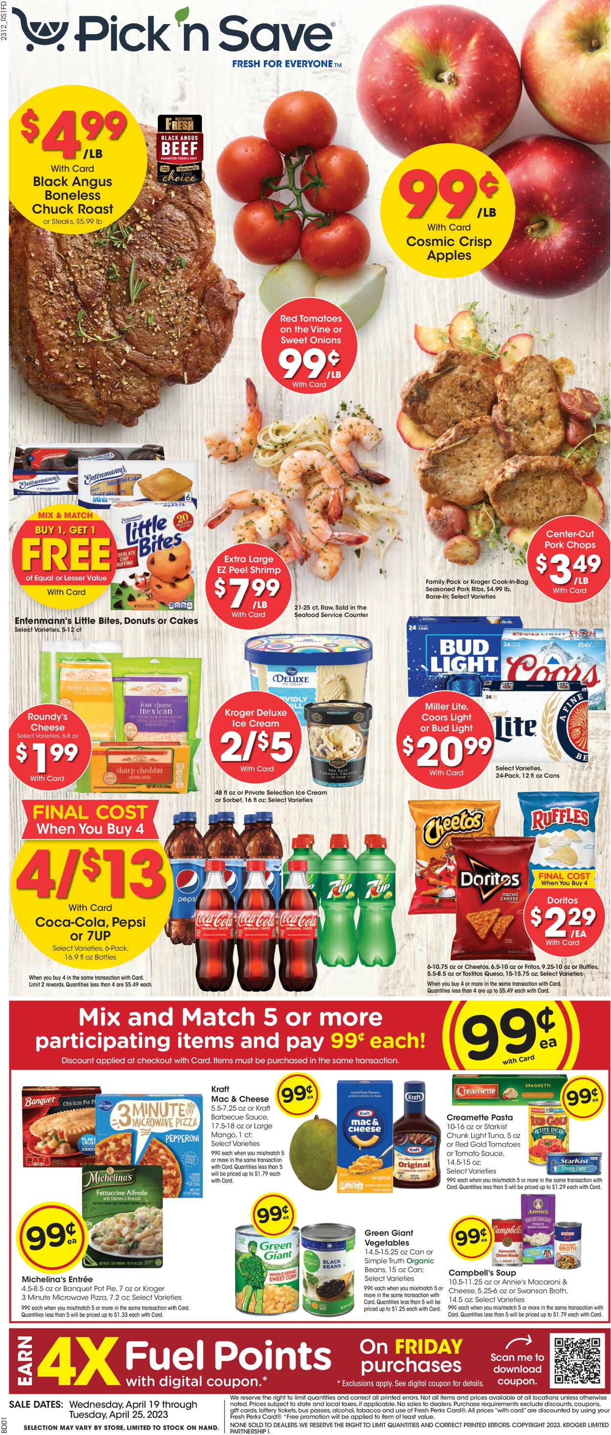 Pick ‘n Save Ad from 04/19/2023