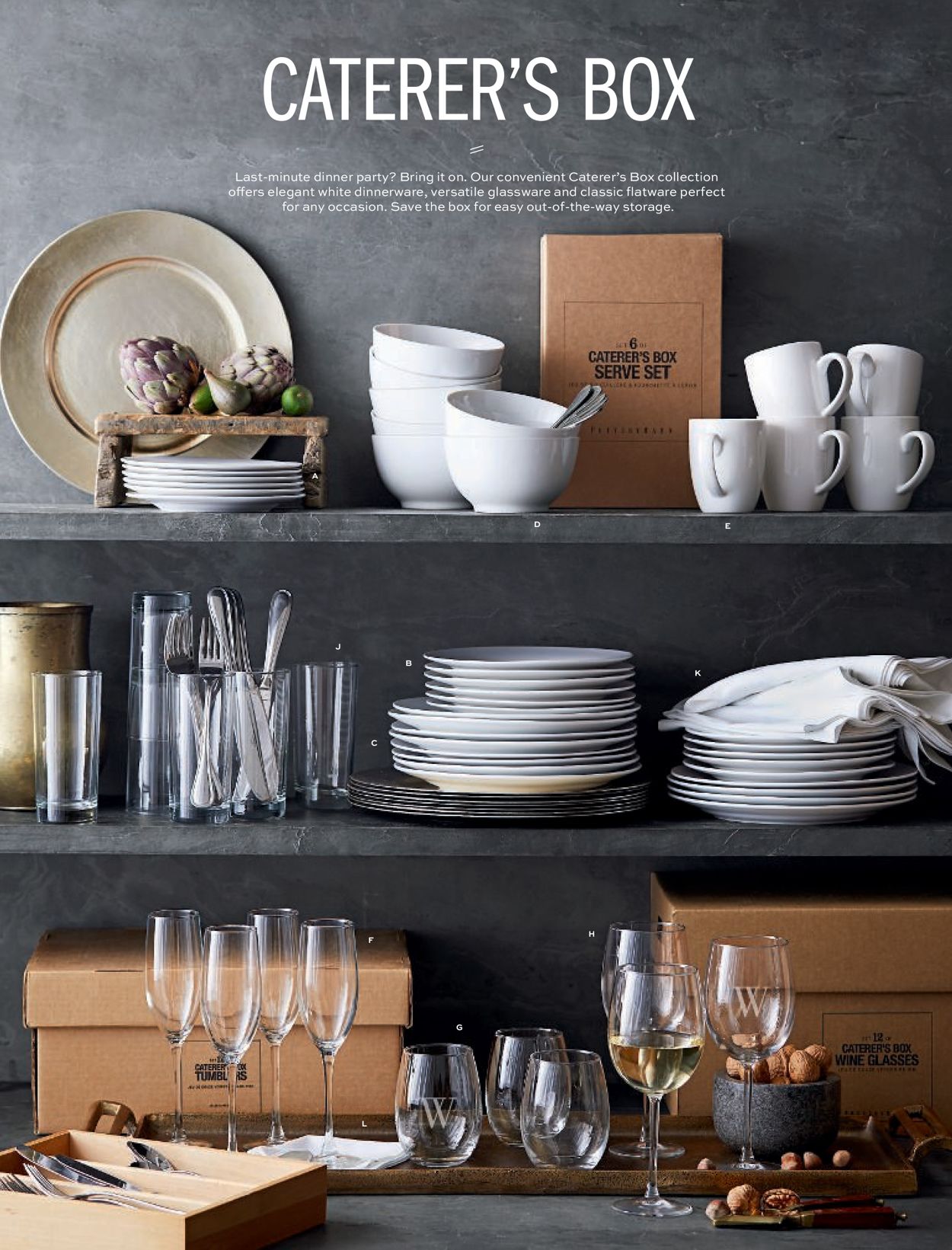 Pottery Barn Ad from 11/12/2019