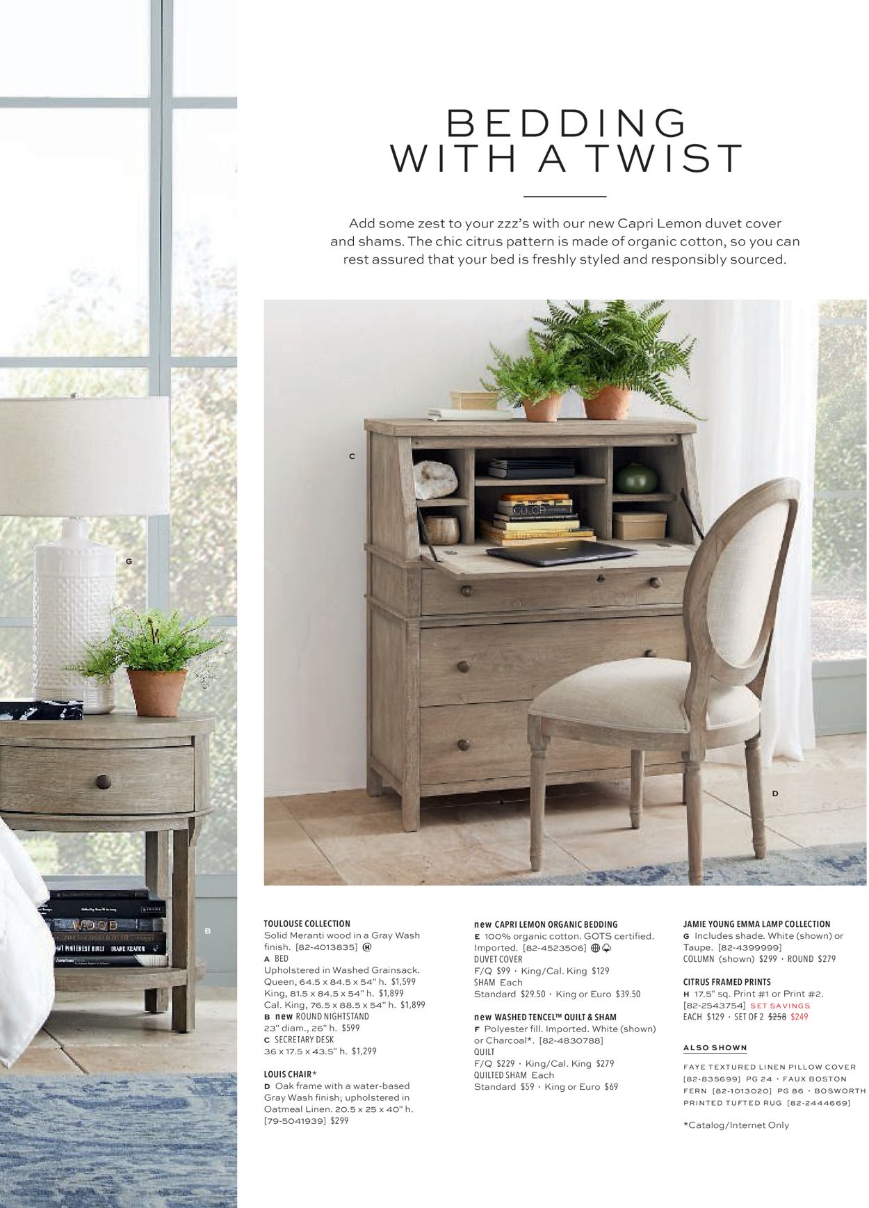 Pottery Barn Ad from 02/12/2020