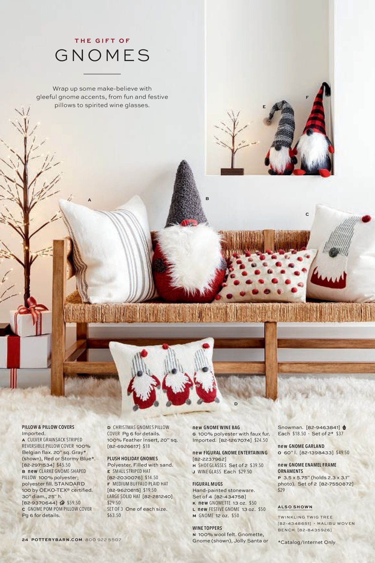 Pottery Barn Ad from 11/26/2020
