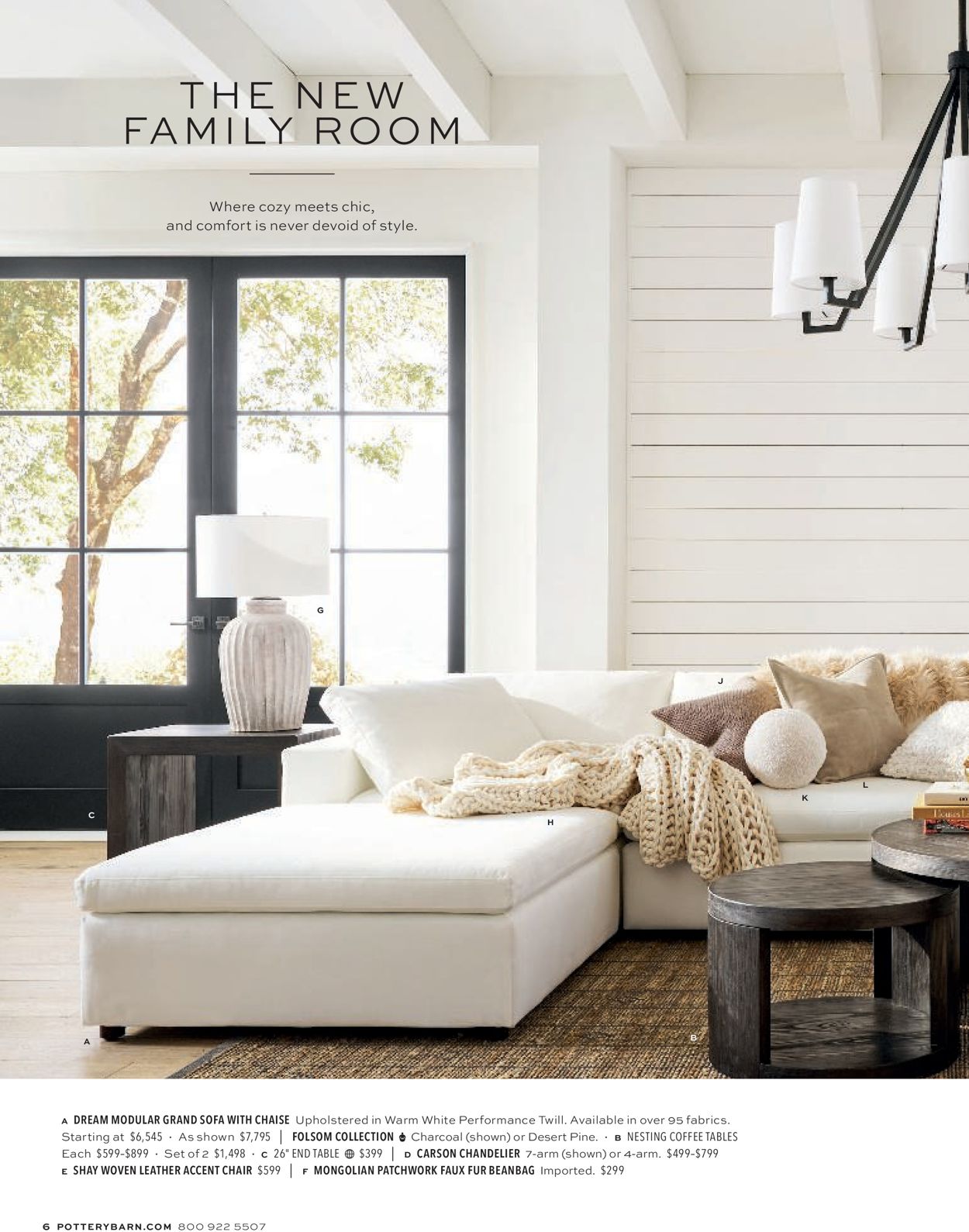Pottery Barn Ad from 02/18/2022