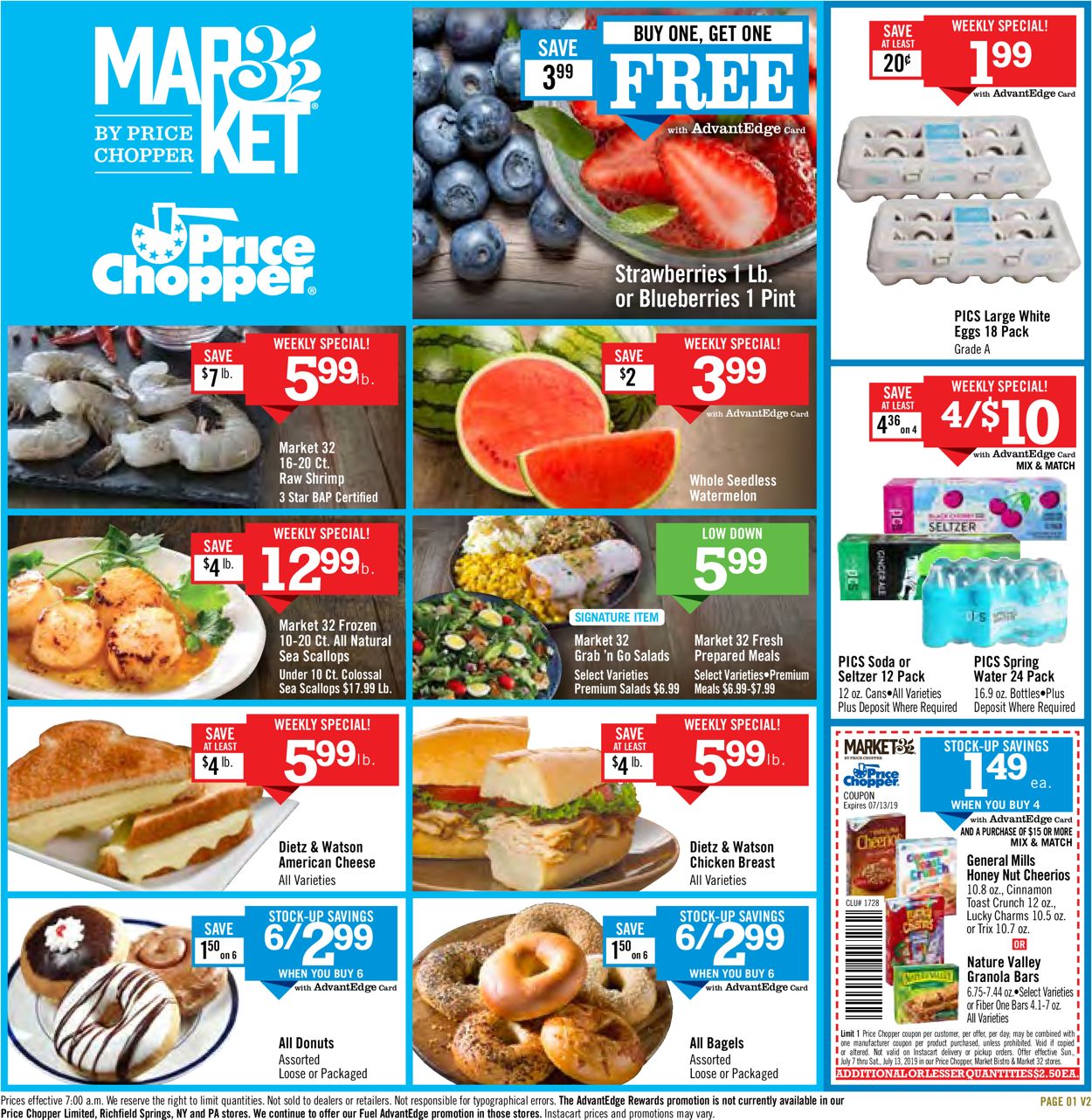 Price Chopper Ad from 07/07/2019