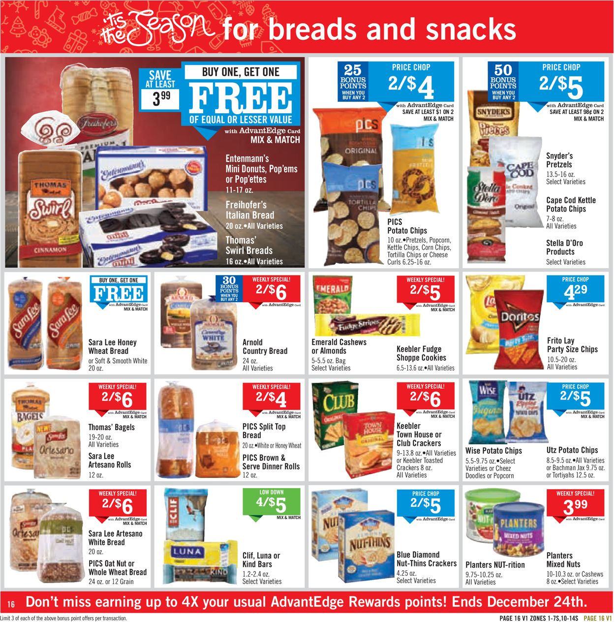Price Chopper Ad from 12/15/2019