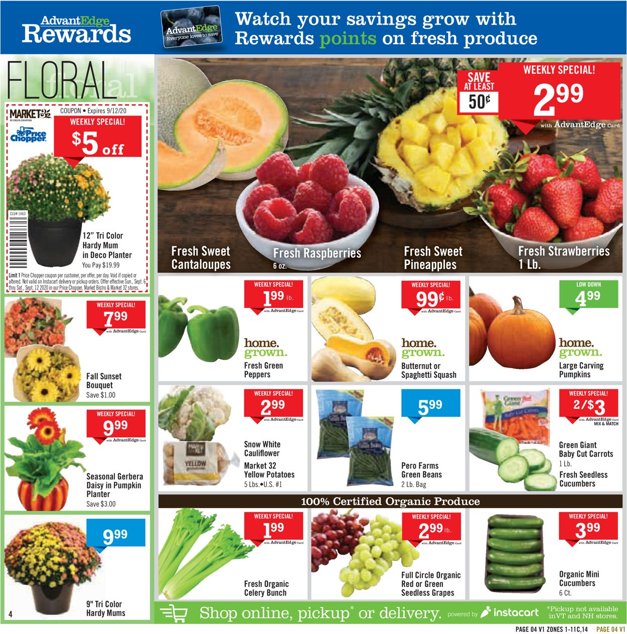 Price Chopper Ad from 09/06/2020