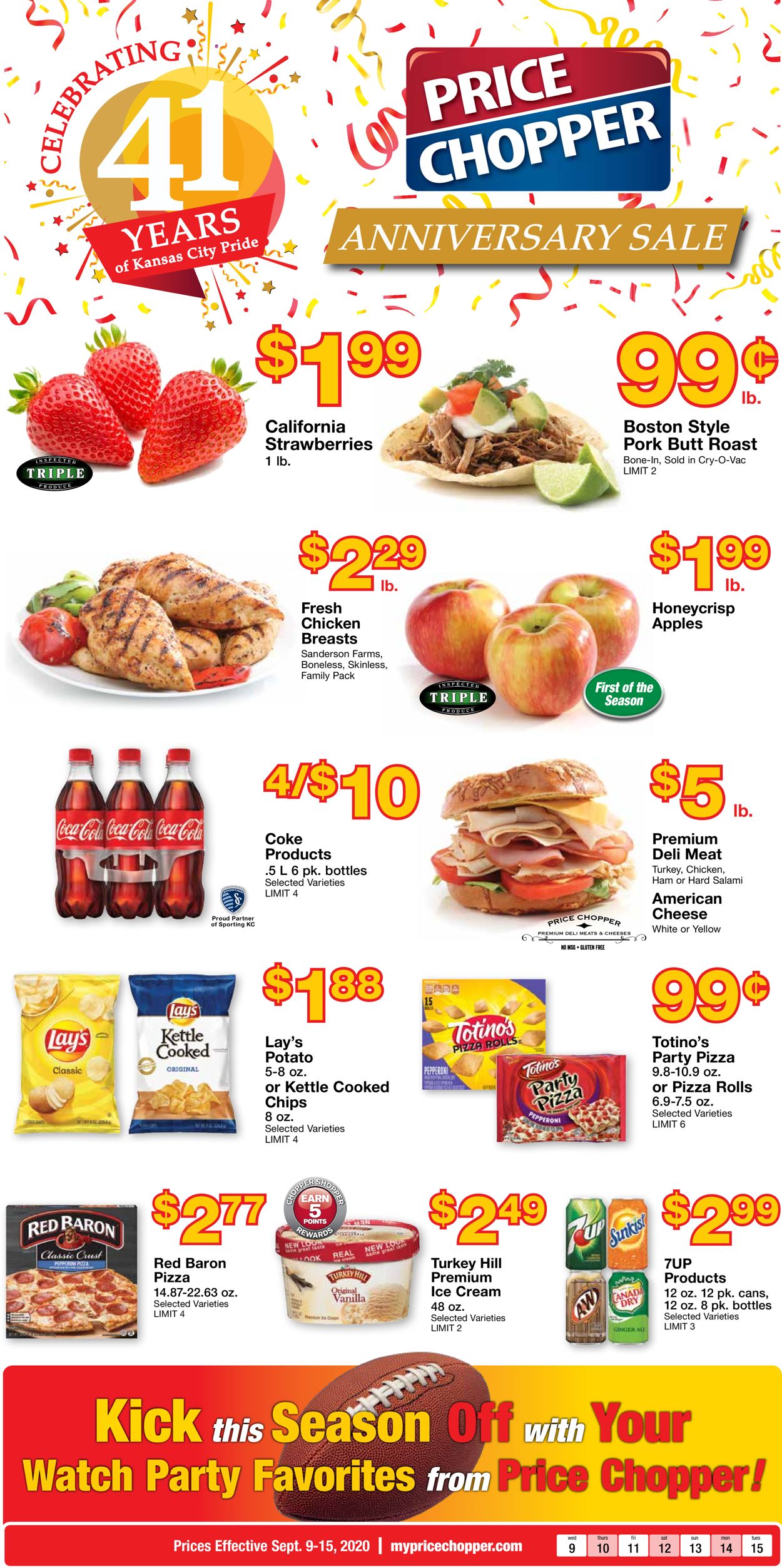 Price Chopper Ad from 09/09/2020