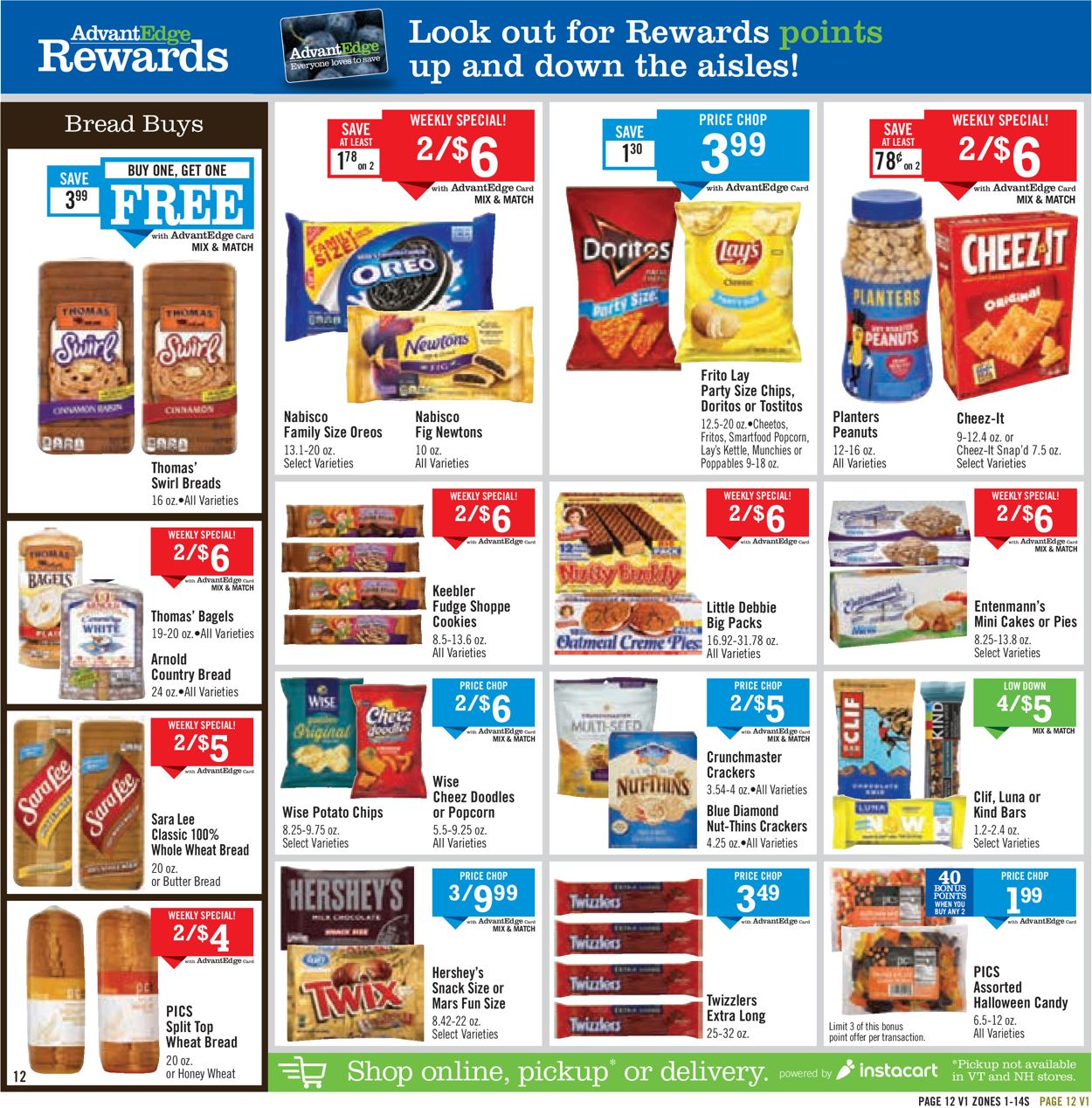 Price Chopper Ad from 10/04/2020